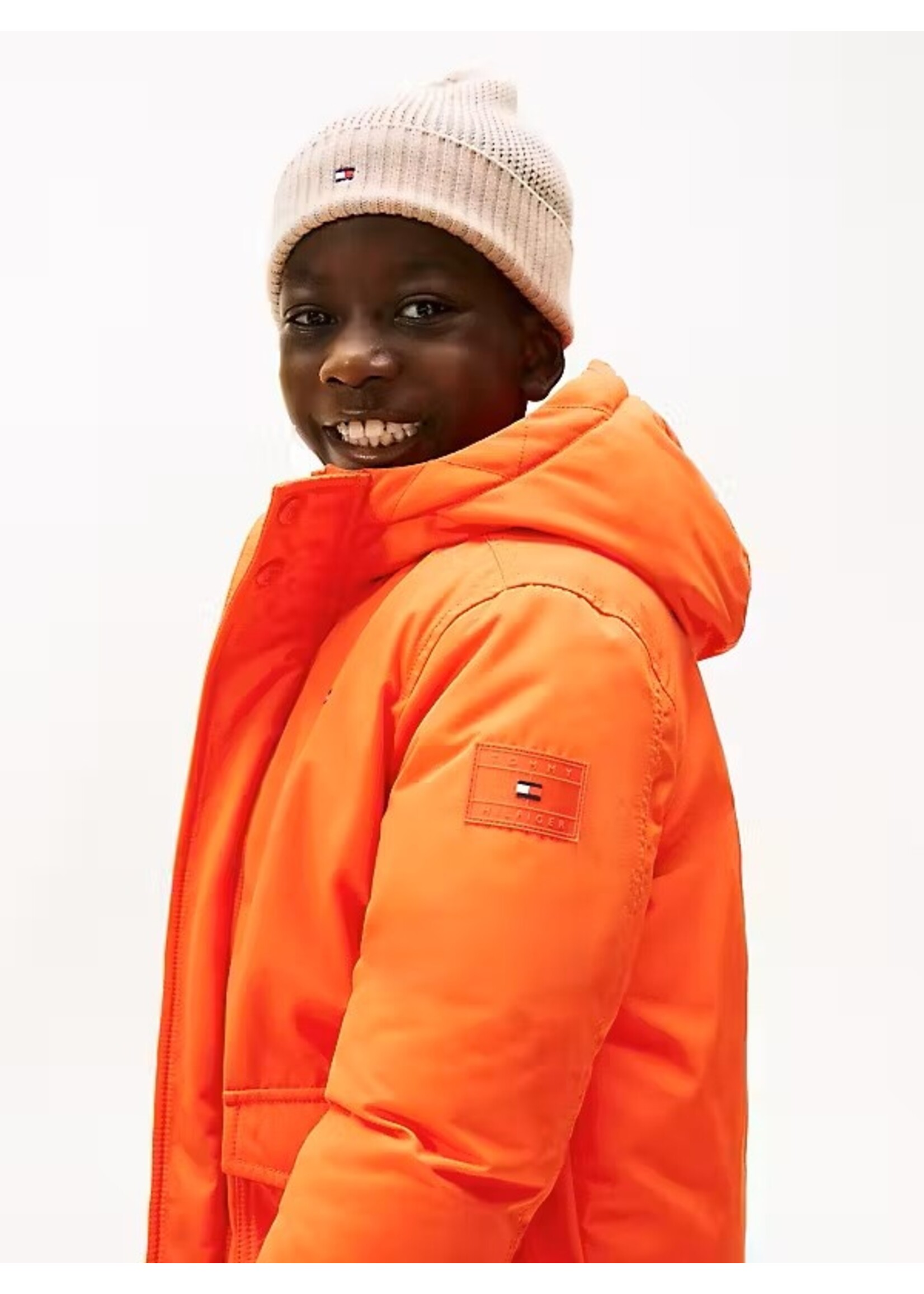 Tommy Hilfiger HOODED PARKA - KB0KB09889XM2 - oranje