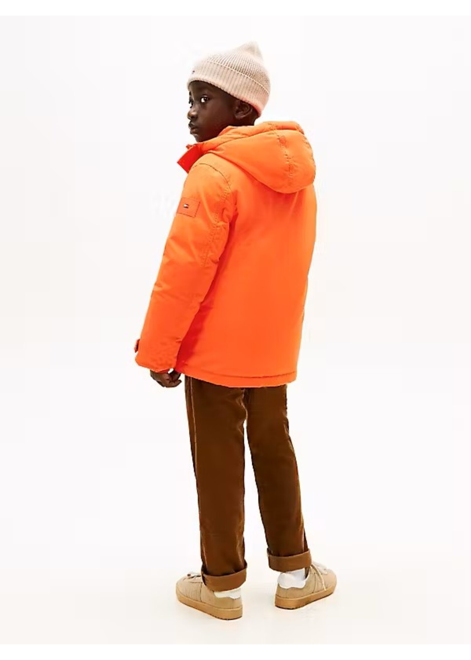 Tommy Hilfiger HOODED PARKA - KB0KB09889XM2 - oranje
