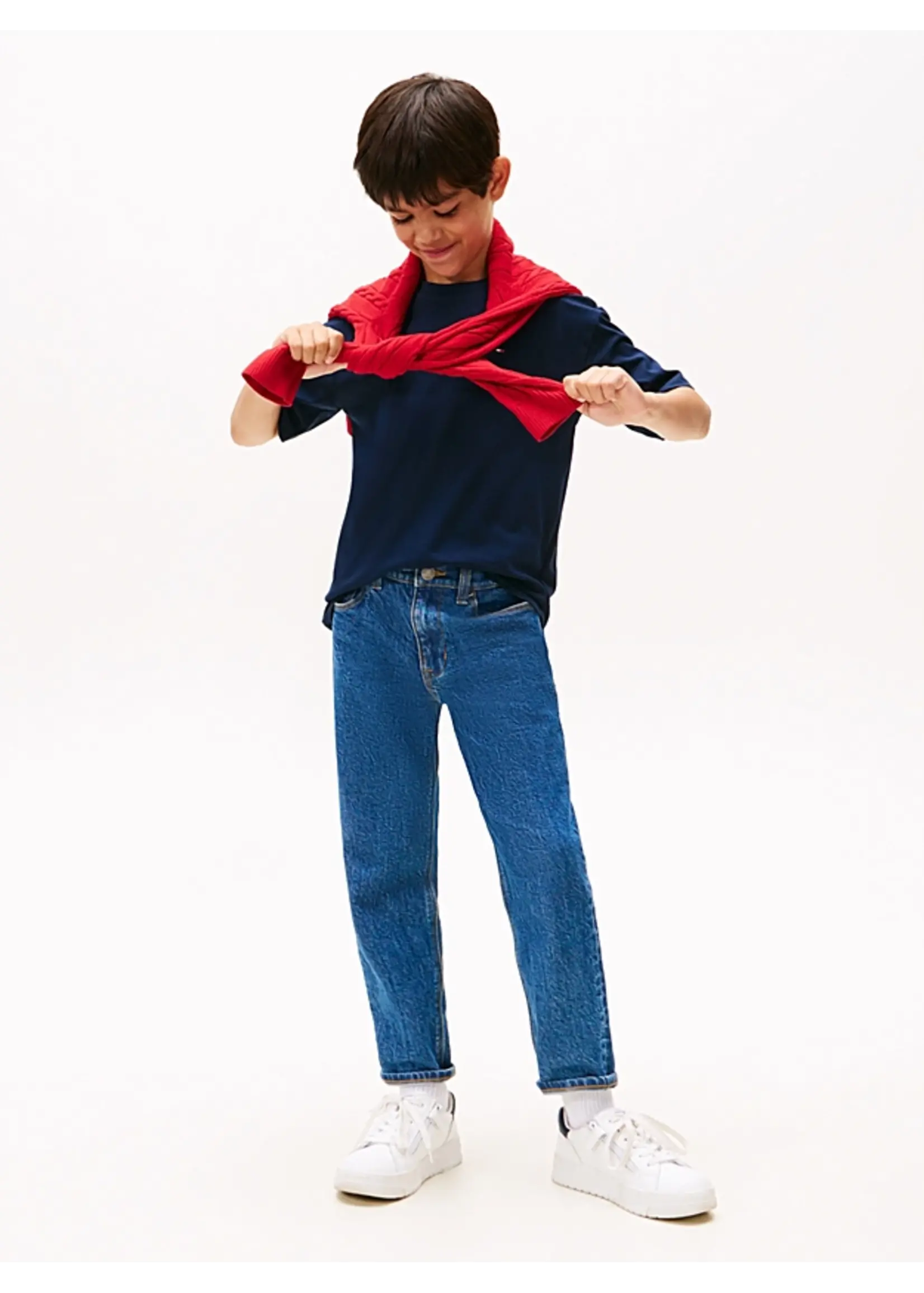 Tommy Hilfiger ESSENTIAL ARCHIVE FIT TEE SS - KB0KB09646C1G