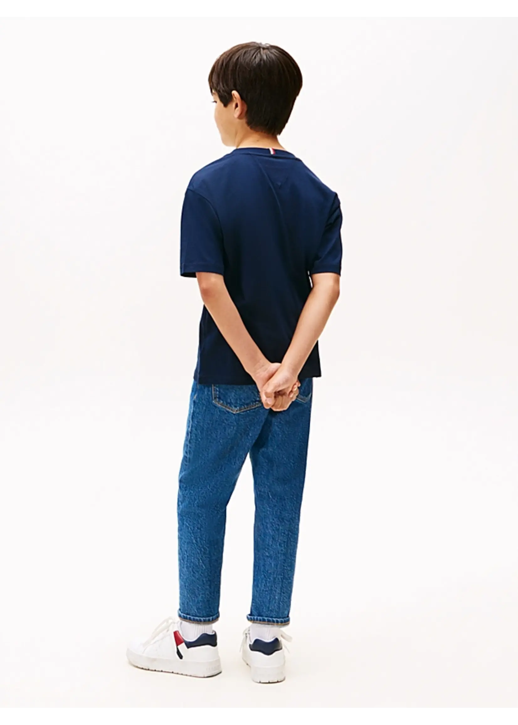 Tommy Hilfiger ESSENTIAL ARCHIVE FIT TEE SS - KB0KB09646C1G