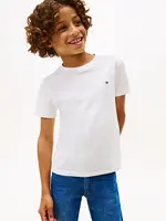 Tommy Hilfiger ESSENTIAL ARCHIVE FIT TEE SS WHITE - KB0KB09646YBR