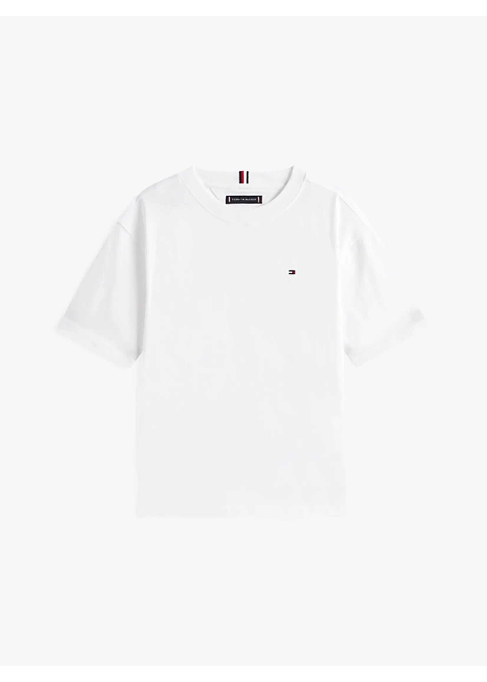 Tommy Hilfiger ESSENTIAL ARCHIVE FIT TEE SS WHITE - KB0KB09646YBR