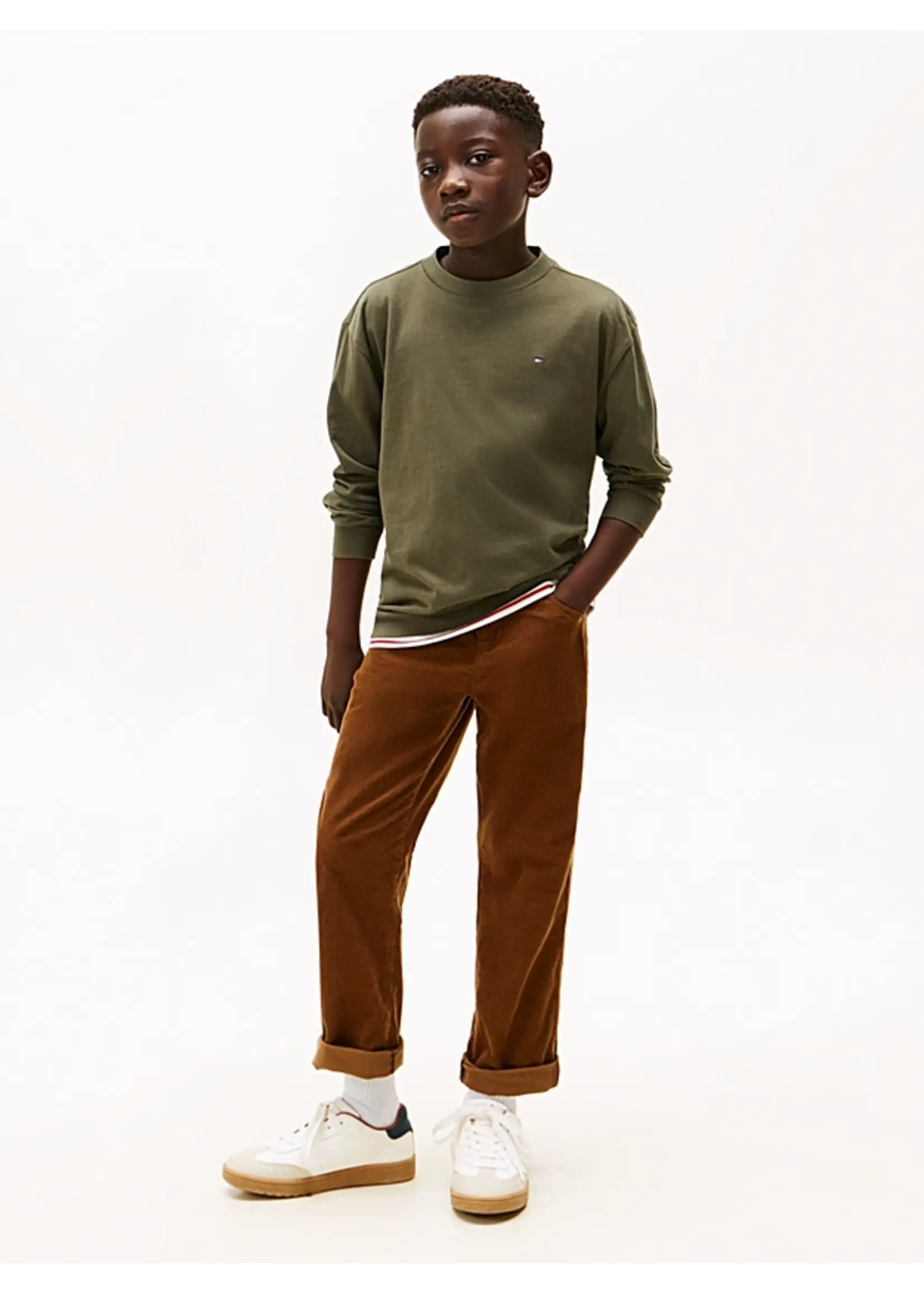 Tommy Hilfiger ESSENTIAL T-SHIRT LS - KB0KB09846MRH