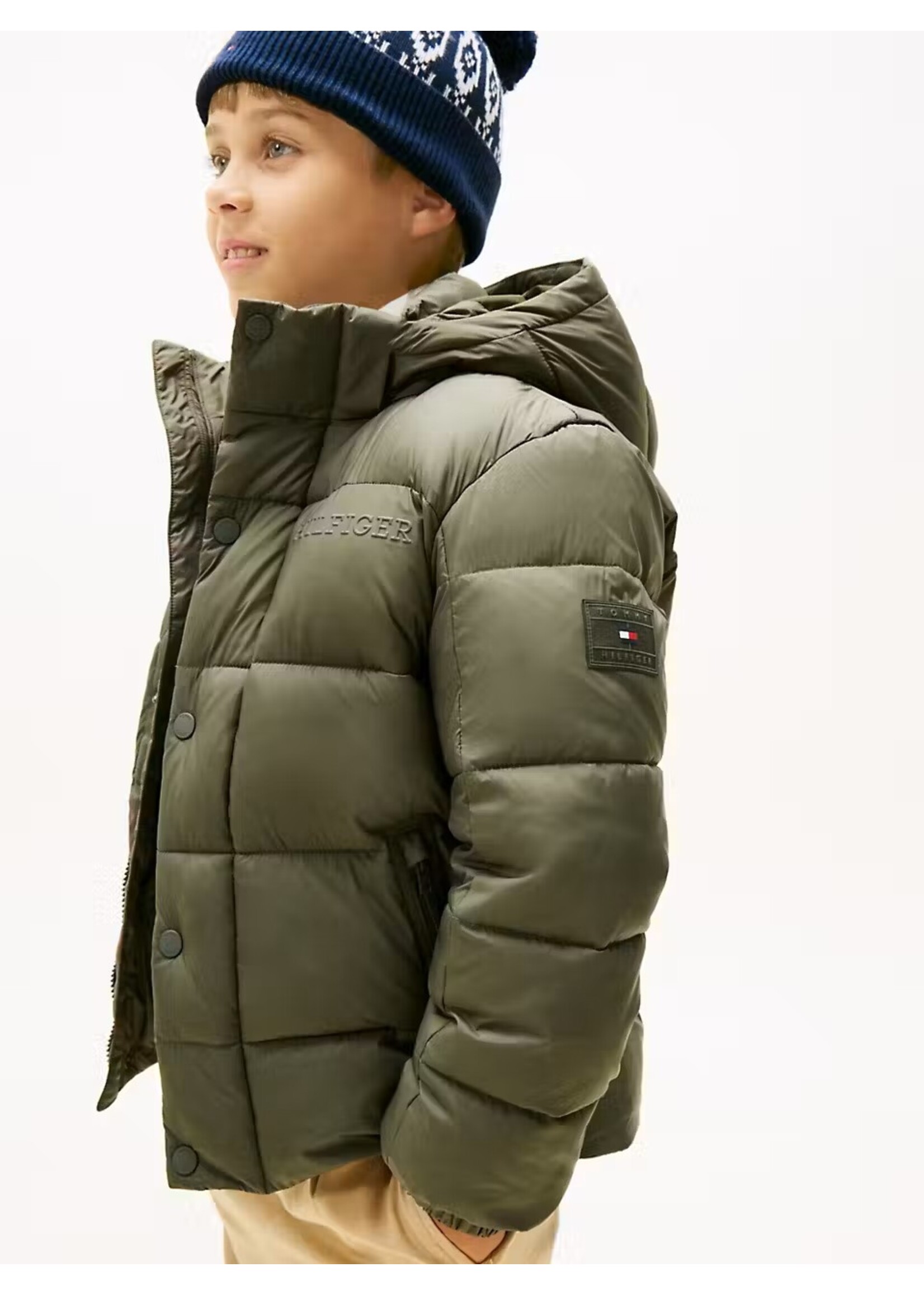 Tommy Hilfiger MATT AND SHINE EMBOSSED JACKET - KB0KB10093MRH