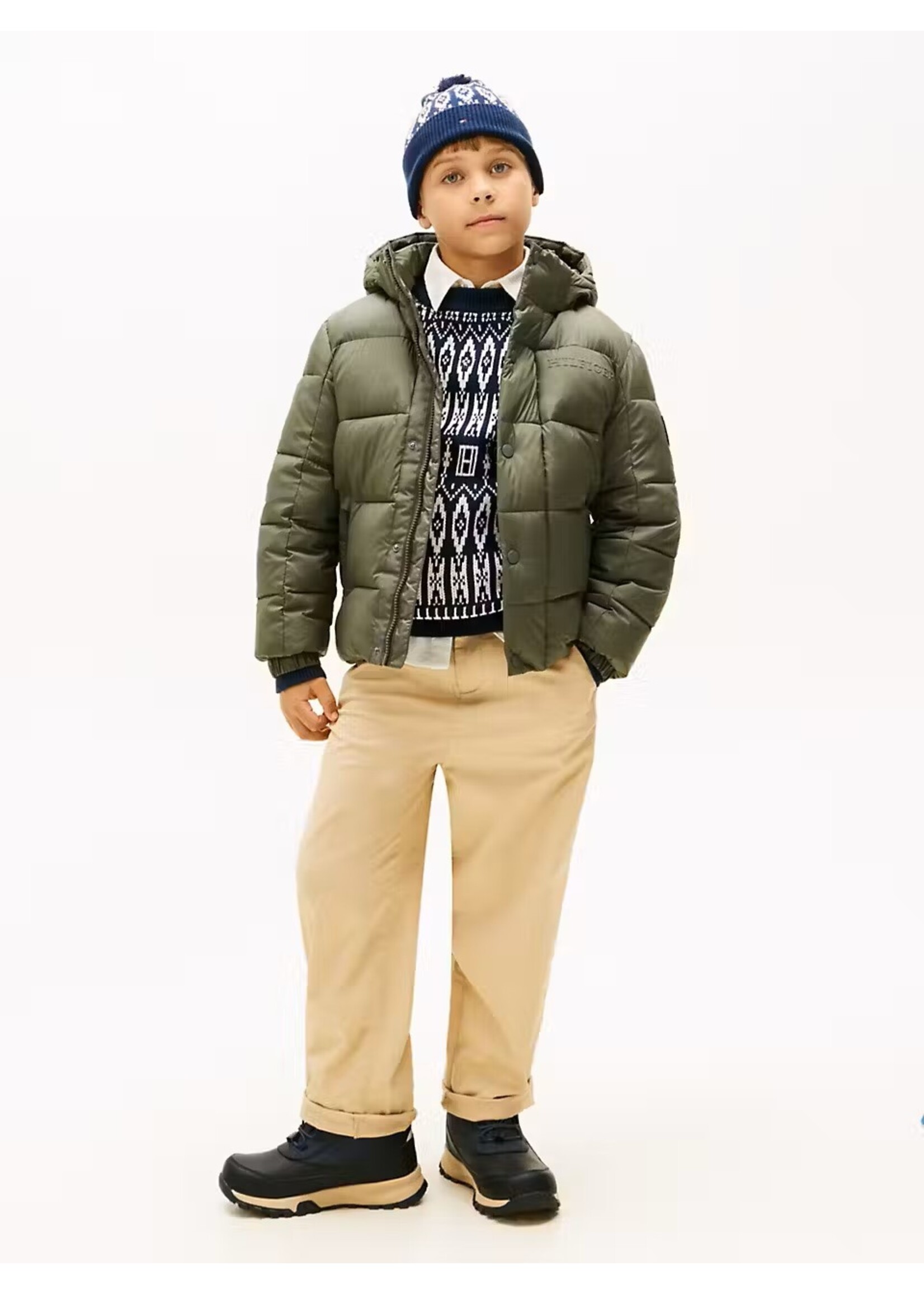 Tommy Hilfiger MATT AND SHINE EMBOSSED JACKET - KB0KB10093MRH
