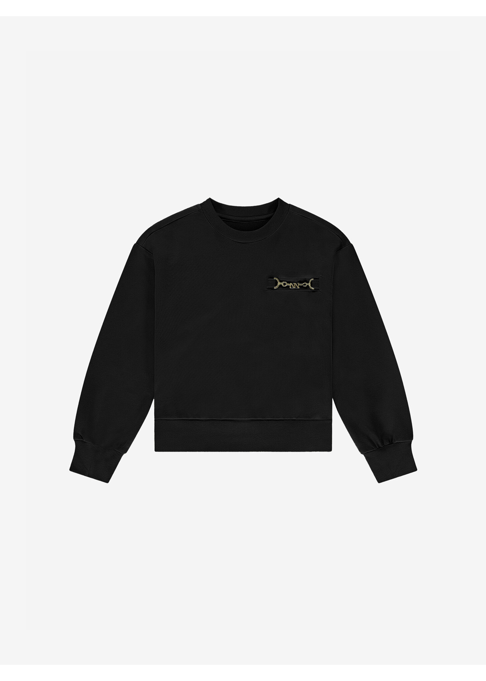 Nik & Nik Sweater Sage G 8-698 2505 - zwart