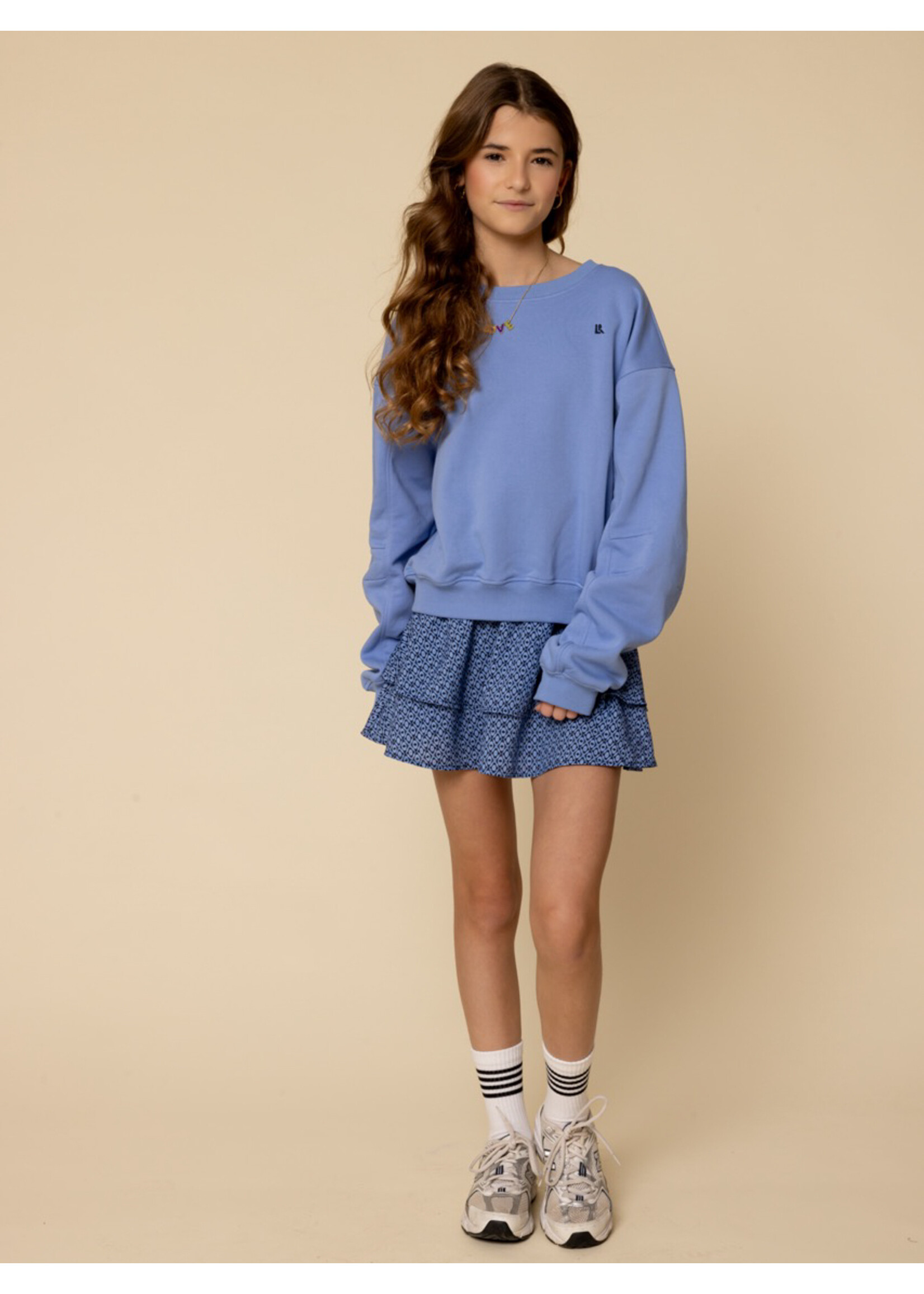 Looxs Rok 5721 - blauw met print