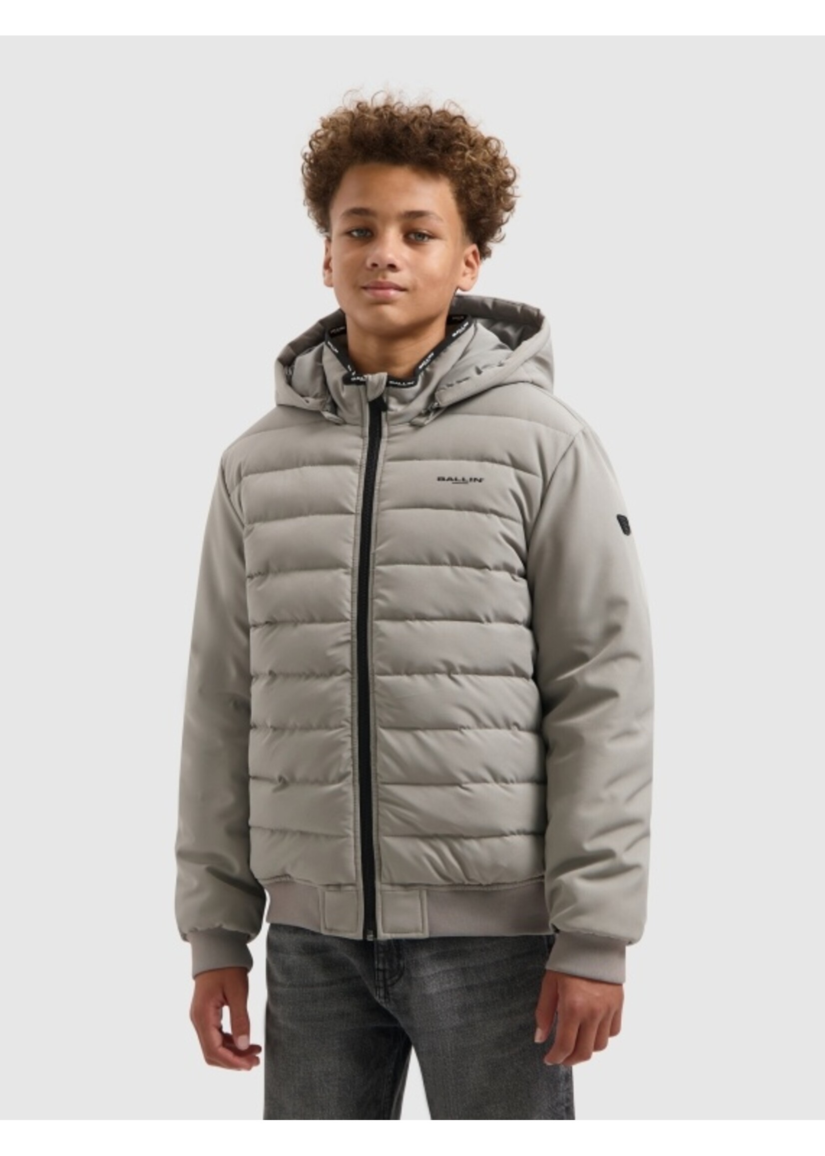 Ballin Padded Jacket (25037404) - ash grey