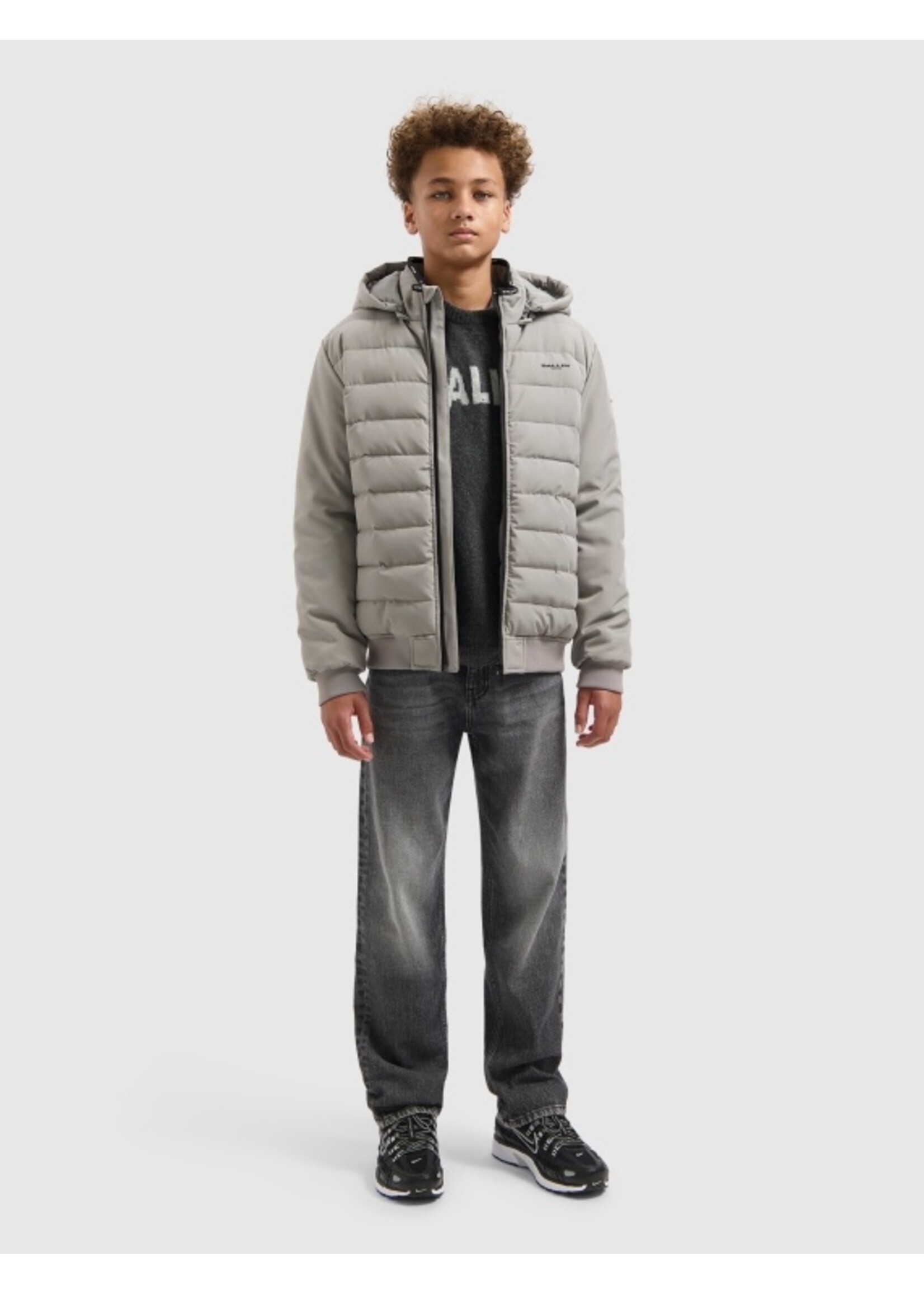 Ballin Padded Jacket (25037404) - ash grey