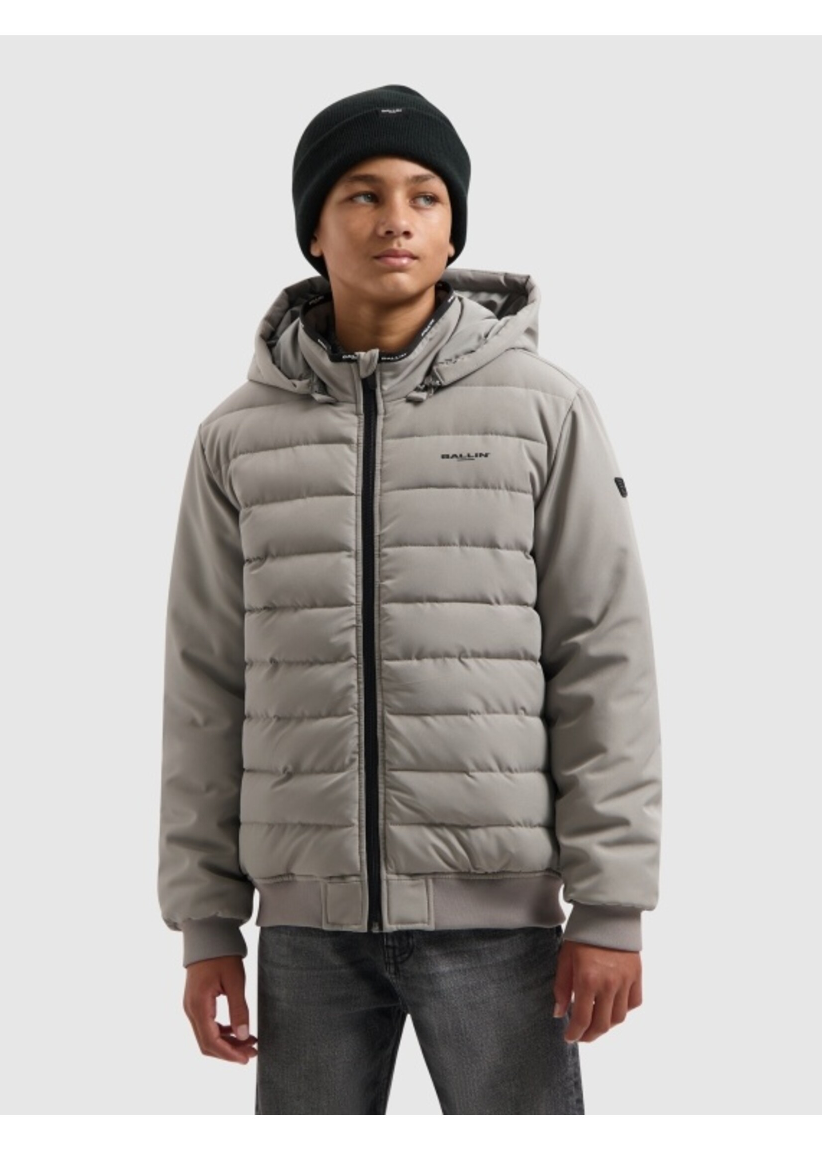 Ballin Padded Jacket (25037404) - ash grey