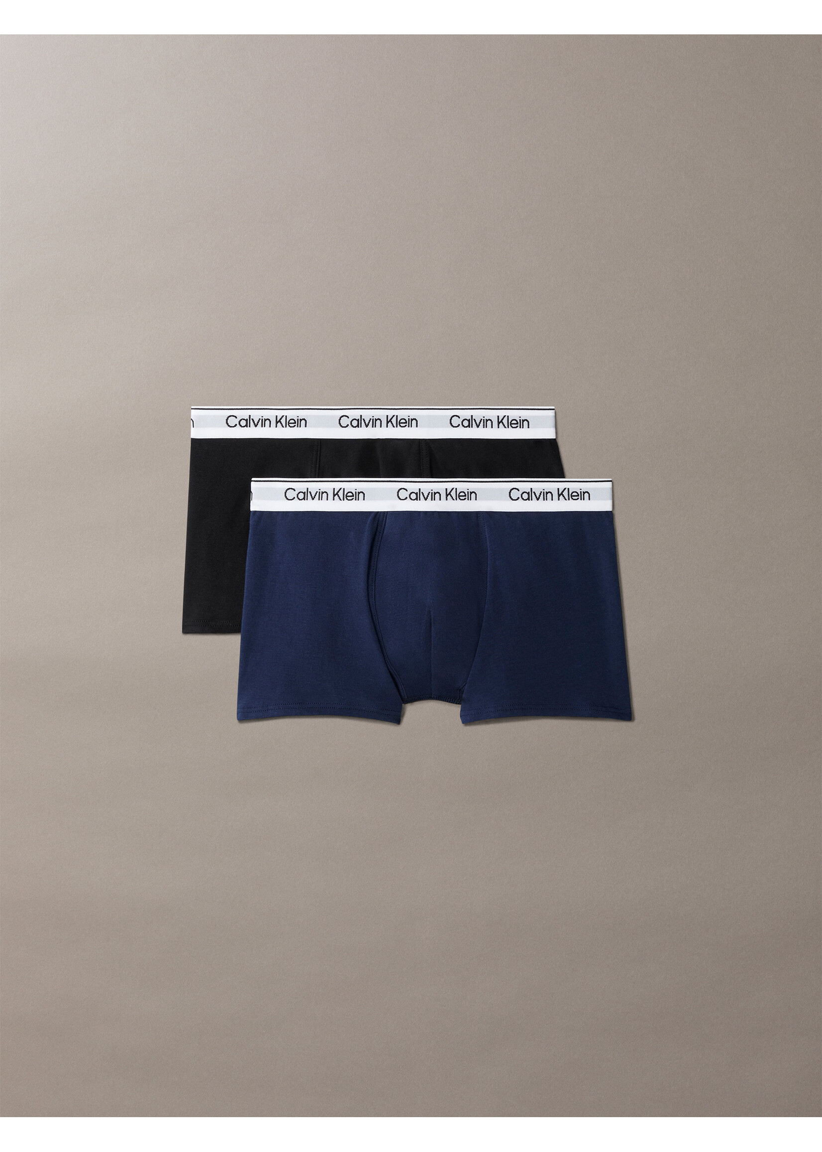 Calvin Klein Boxershort  B70B7005060SD - 2PK TRUNK - zwart en donkerblauw