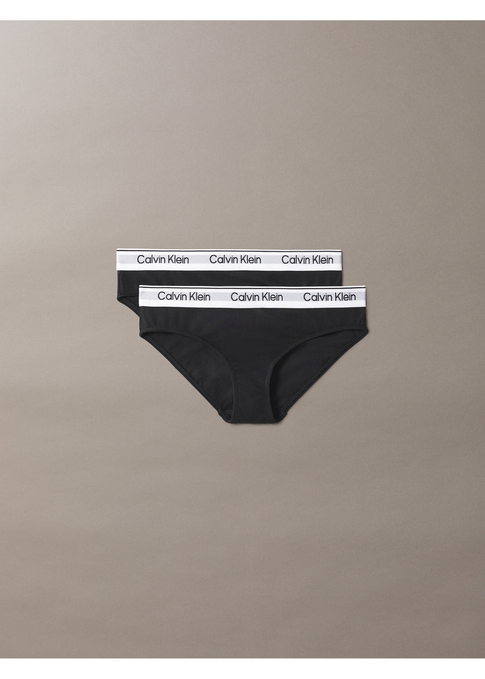 Calvin Klein Onderbroek G80G8007260SA - 2PK BIKINI - zwart