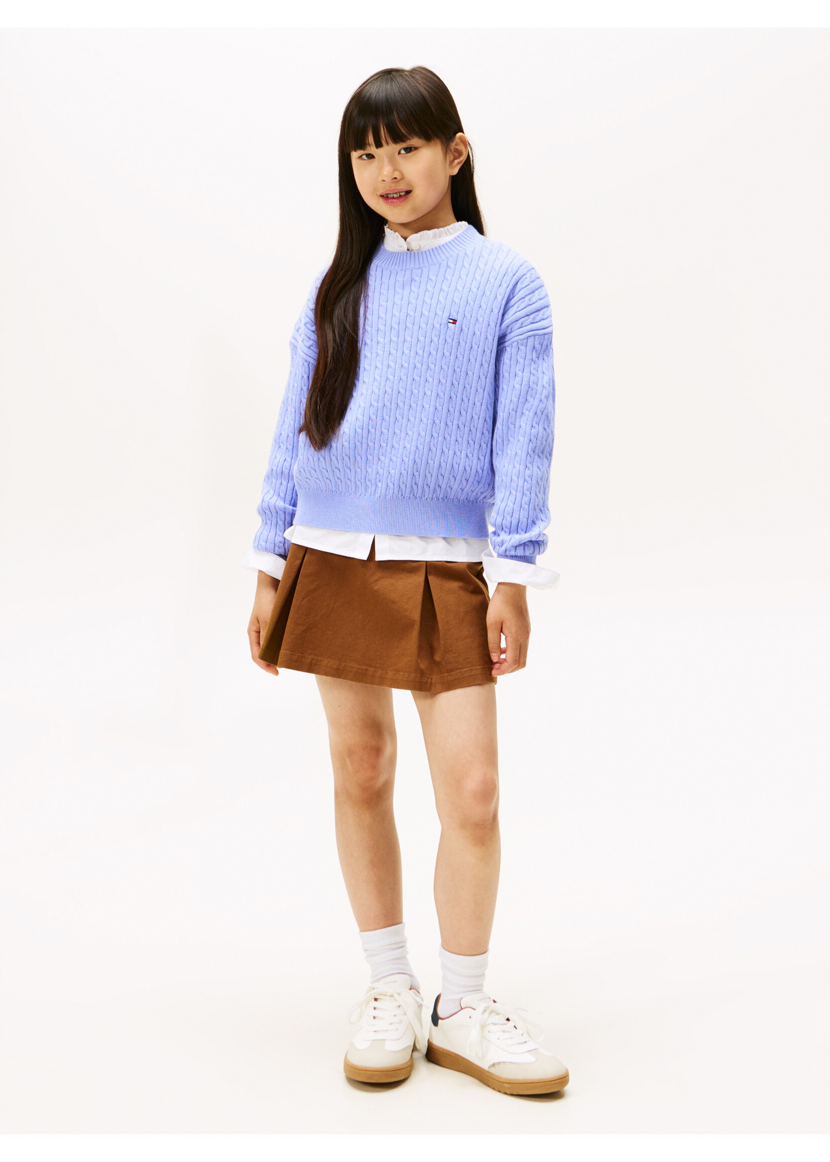 Tommy Hilfiger CABLE SWEATER - KG0KG08848C5Z