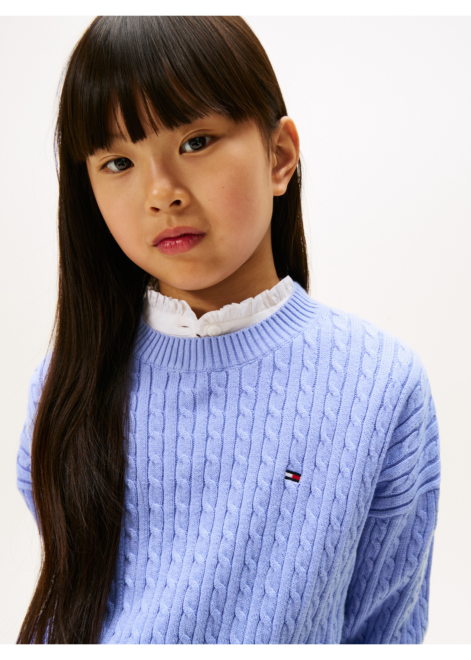 Tommy Hilfiger CABLE SWEATER - KG0KG08848C5Z