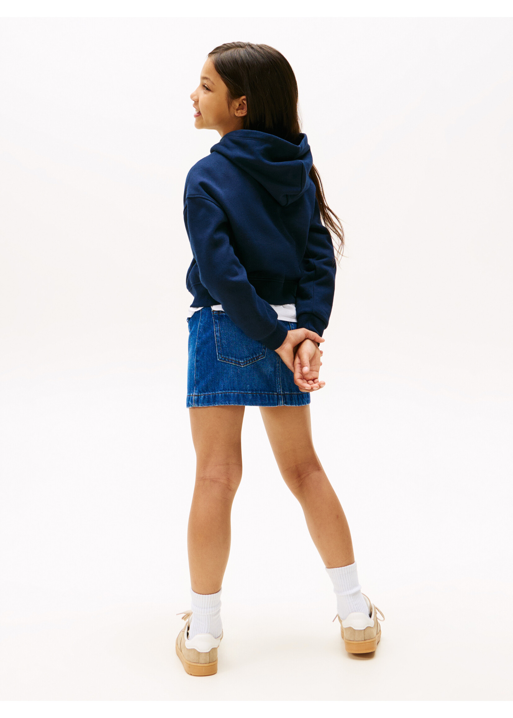 Tommy Hilfiger  KG0KG09016C1G - RHINE STONE FLAG - donkerblauw