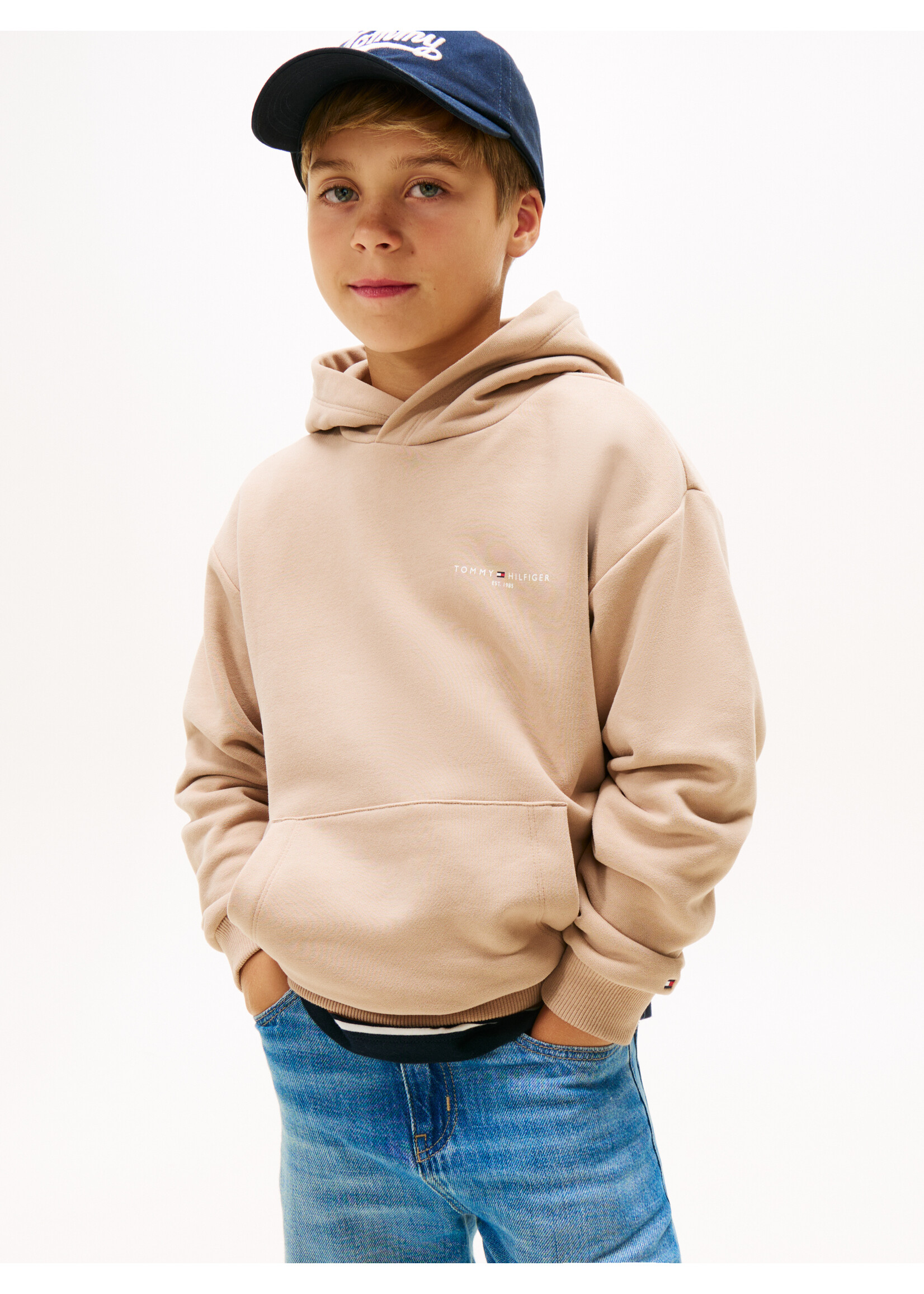 Tommy Hilfiger Hoodie  KS0KS00660GUQ - MINI CORP - beige