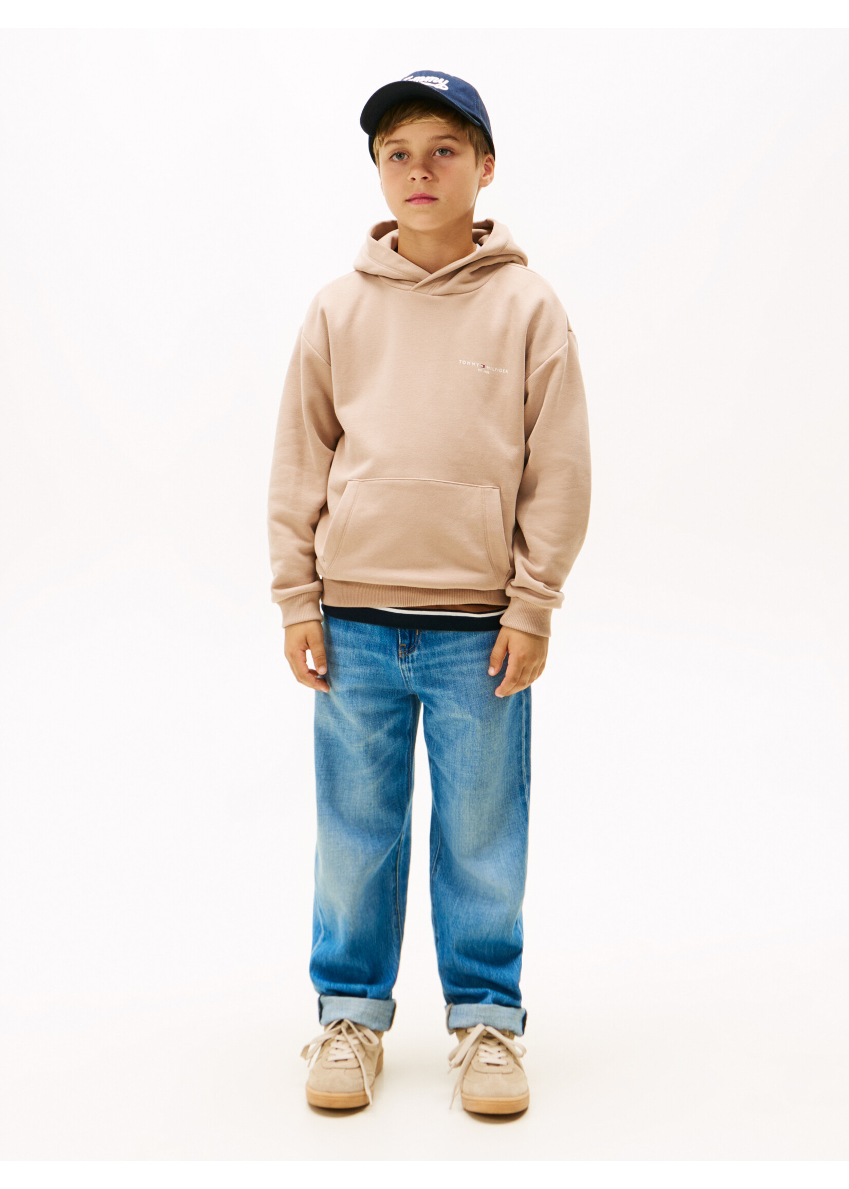 Tommy Hilfiger Hoodie  KS0KS00660GUQ - MINI CORP - beige