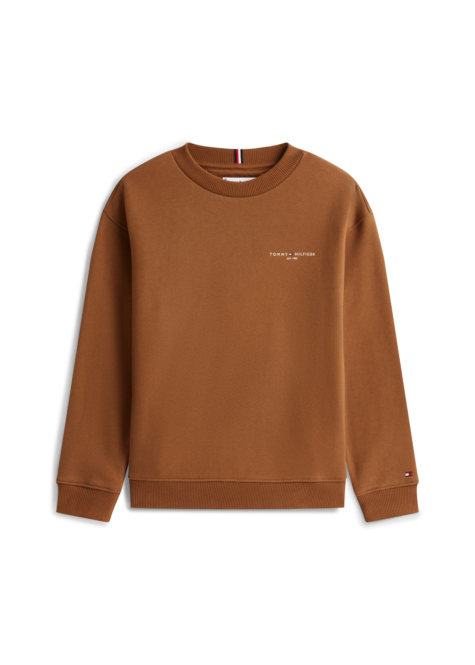 Tommy Hilfiger Sweater  KS0KS00719GVP - MINI CORP C-NECK SWEATSHIRT - bruin
