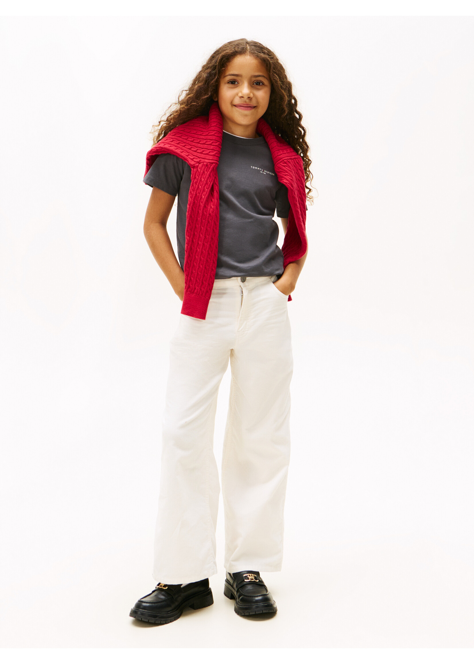 Tommy Hilfiger T-shirt KS0KS00661PT2 - MINI CORP - washed black