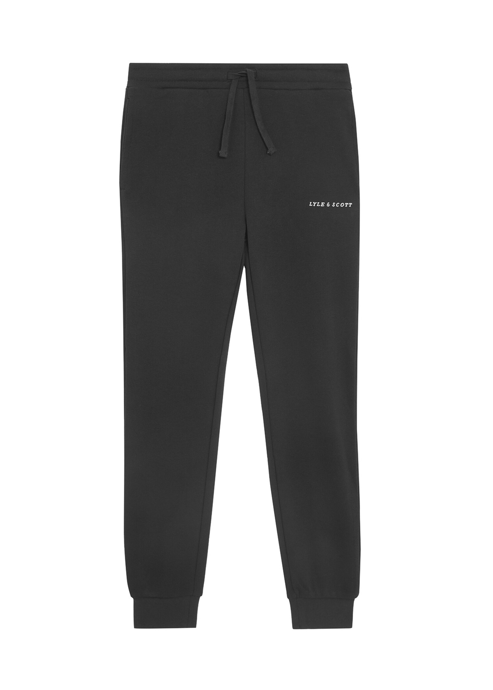 Lyle & Scott Joggingbroek MLB2021V Script Embroidered - Z865 Jet Black