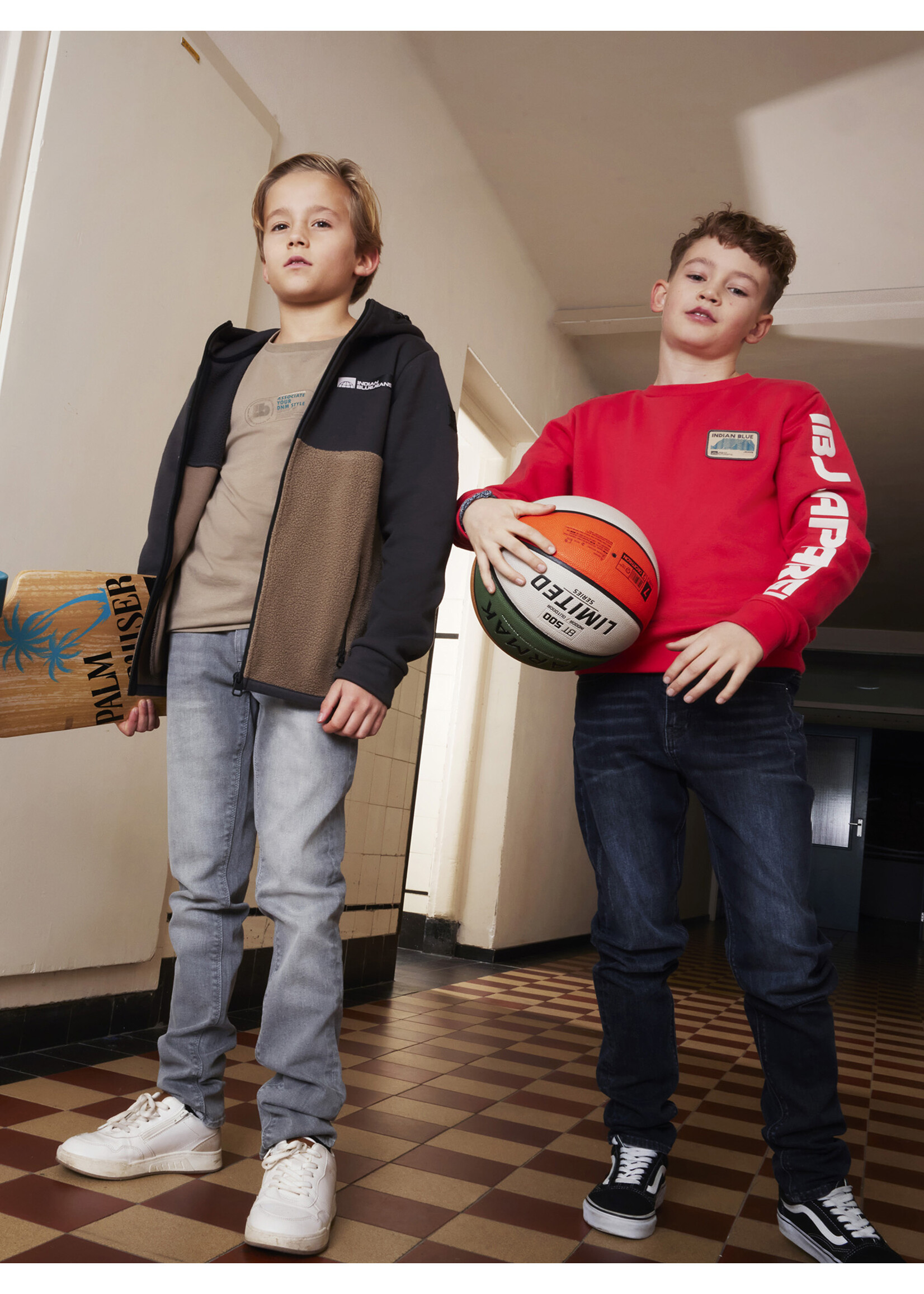 Indian blue jeans Jeans 960305 2558 Wide straight fit - Light blue