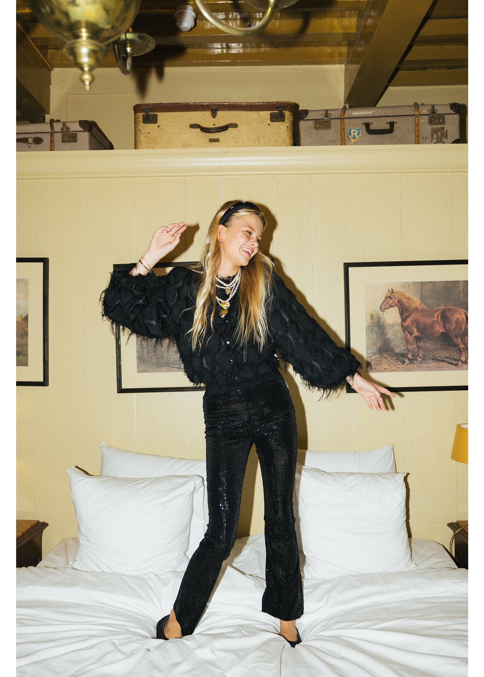 AAIKO Broek Craig - zwart