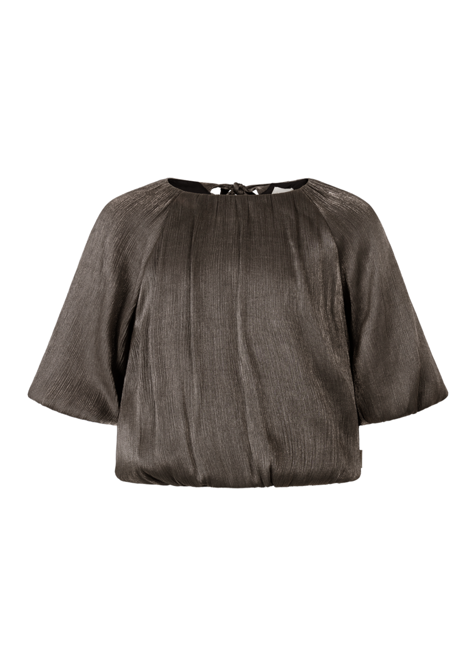 AAIKO Top Delany Crinkle - goud
