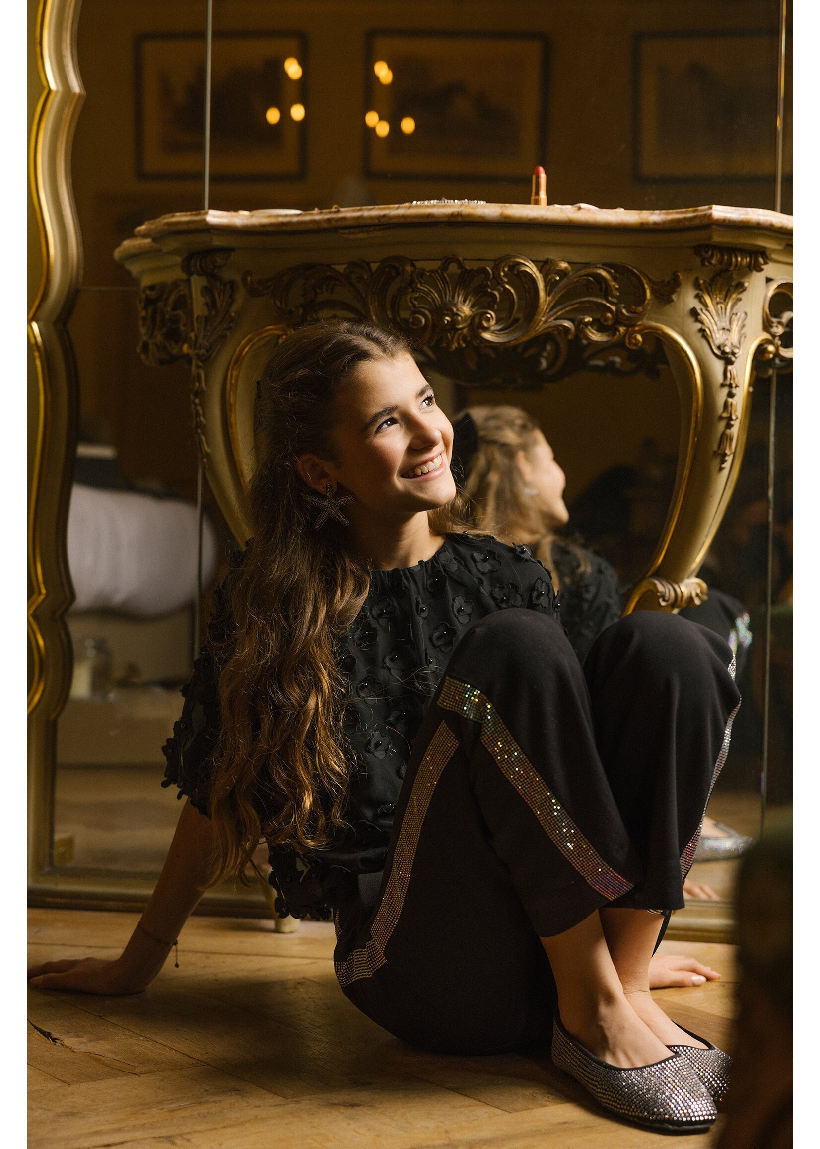 AI&KO Broek Robin Strass - zwart