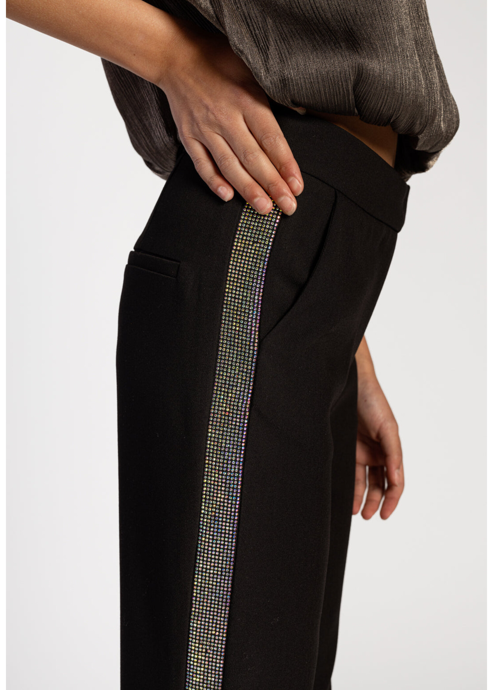 AI&KO Broek Robin Strass - zwart