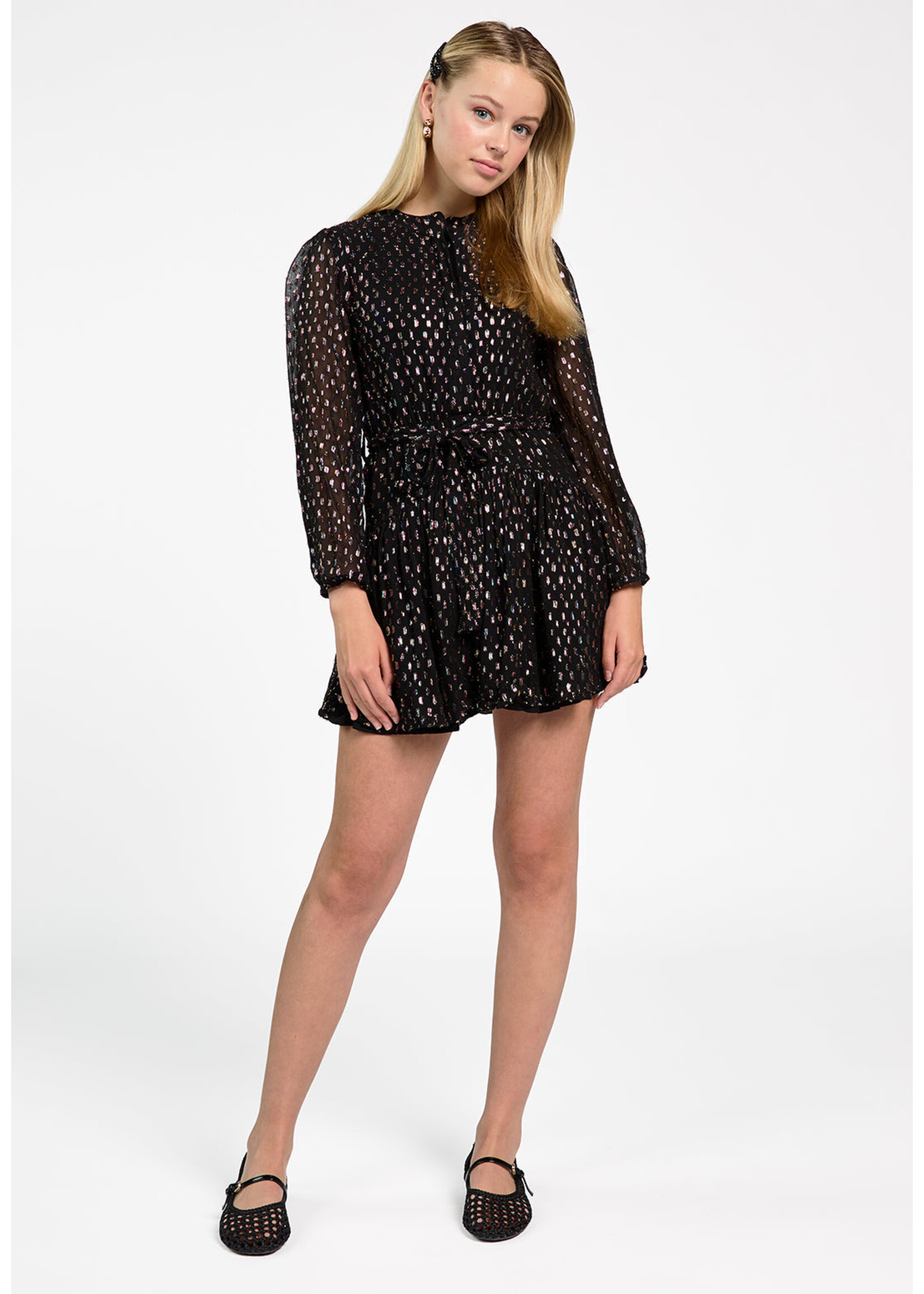 AI&KO Jurk Salma - zwart