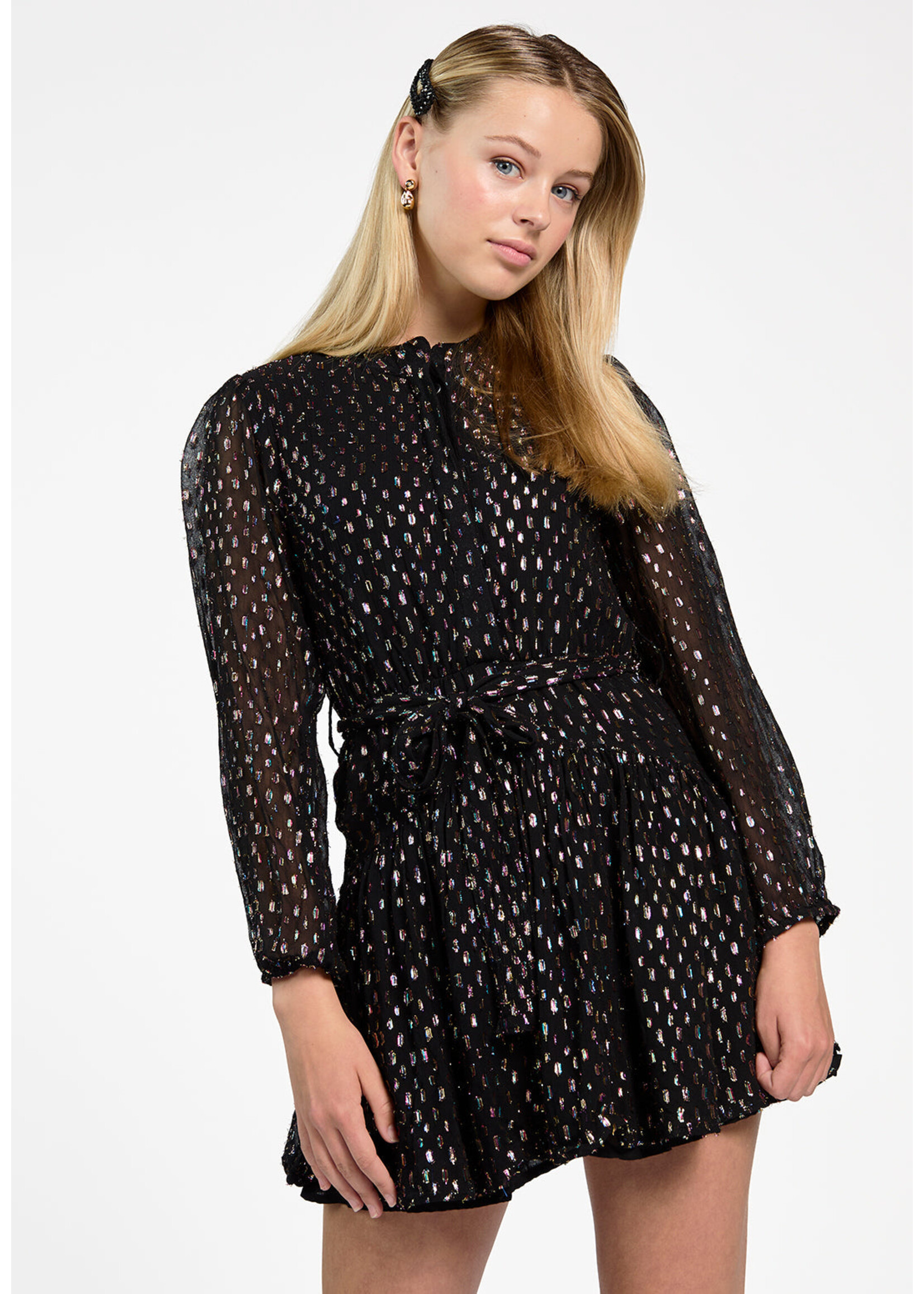 AI&KO Jurk Salma - zwart