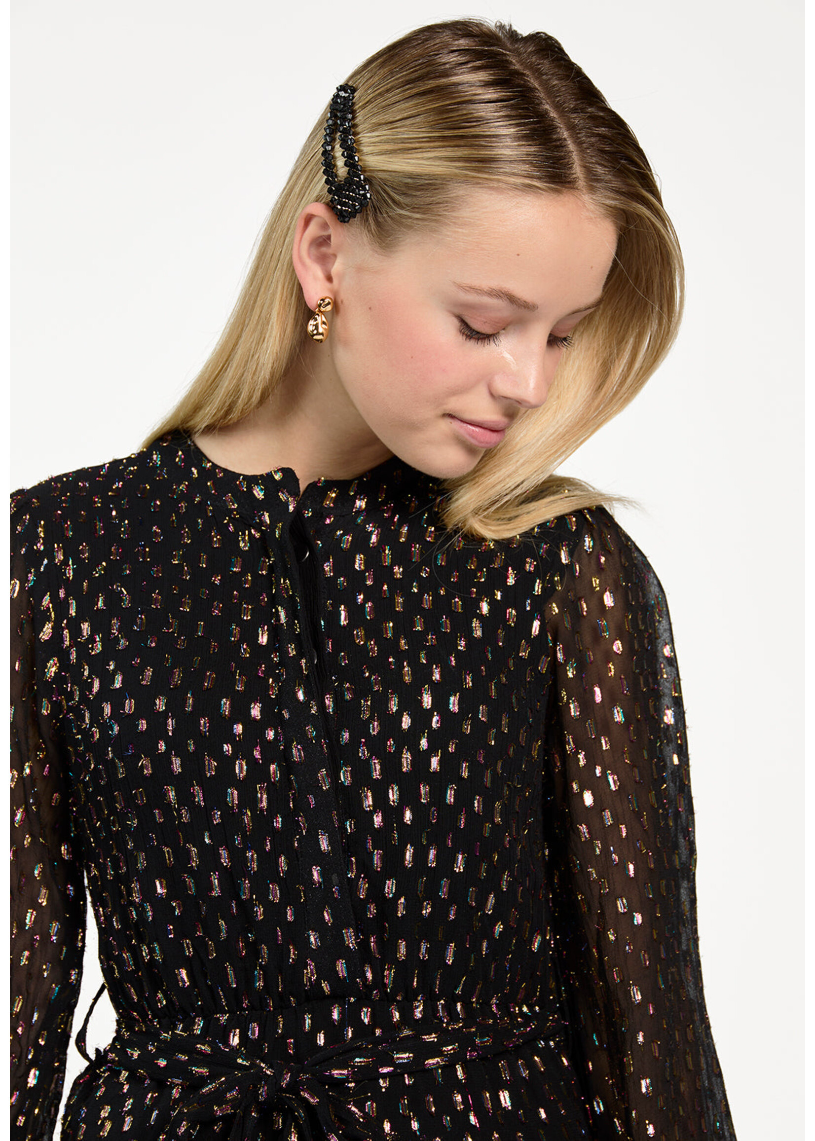 AI&KO Jurk Salma - zwart