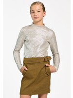 AAIKO Top Zera cropped - zilver