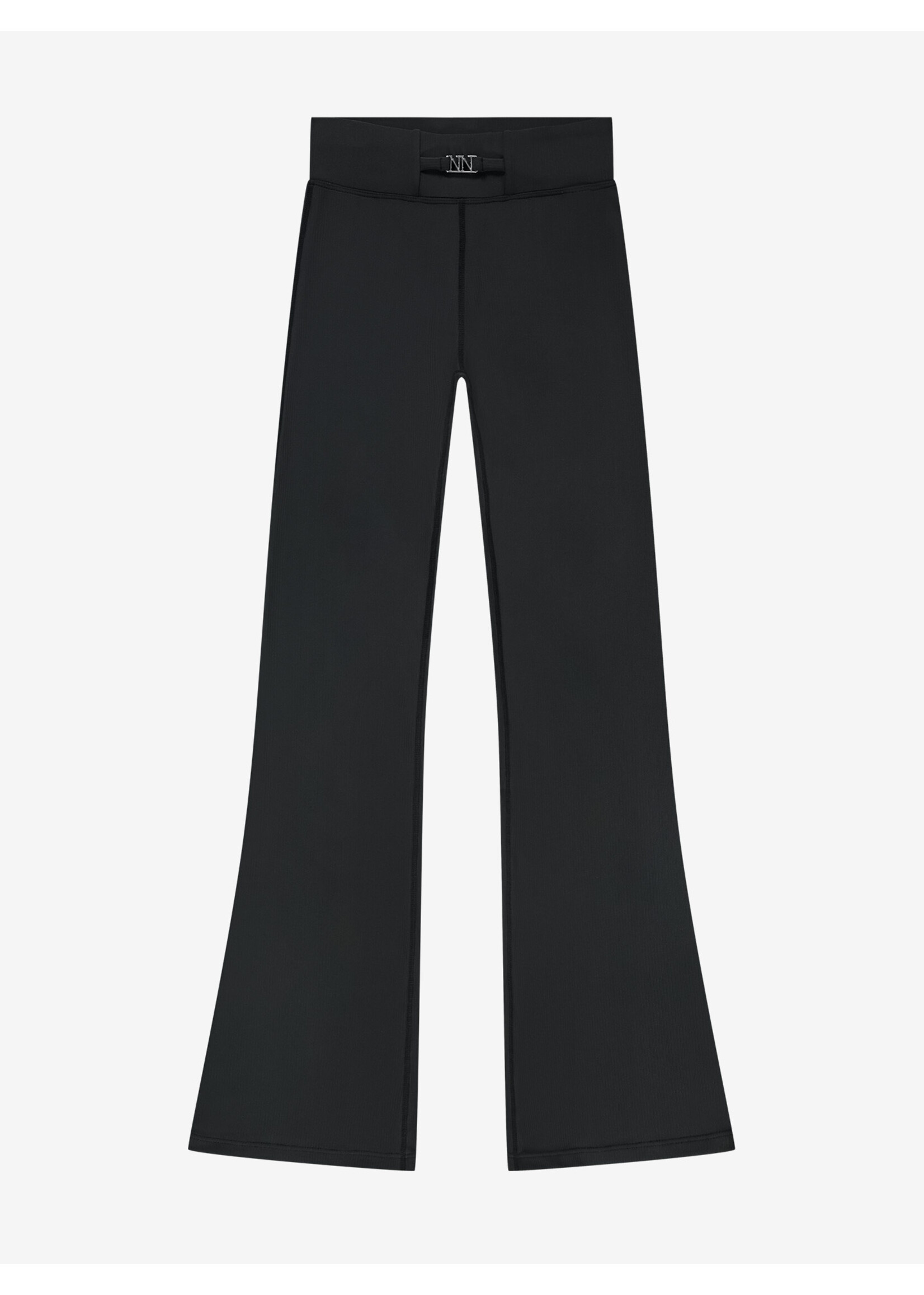 Nik & Nik Flare broek Lily flared G 2-611 2504 - zwart