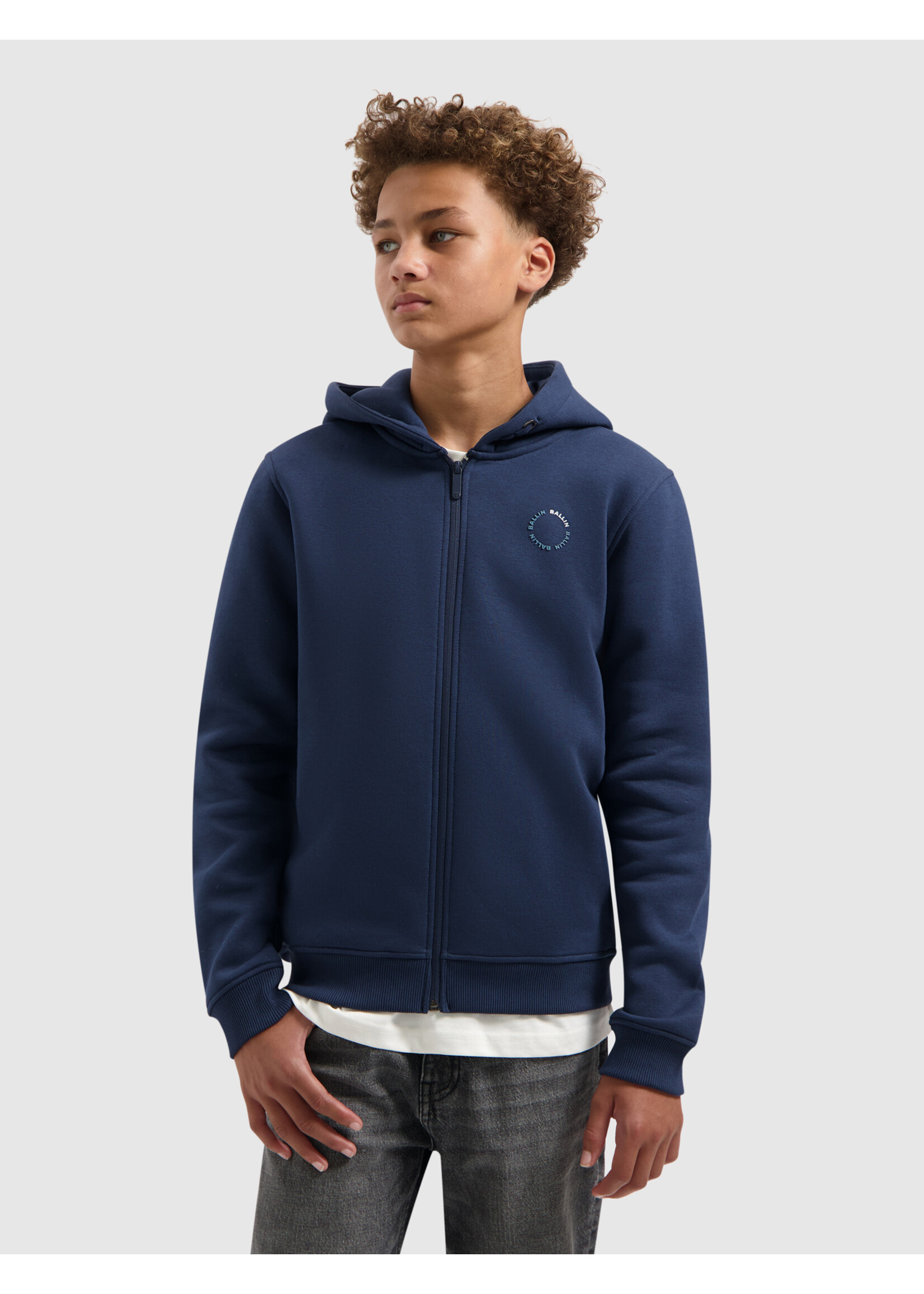 Ballin  Circle Logo Vest (25037341) - navy