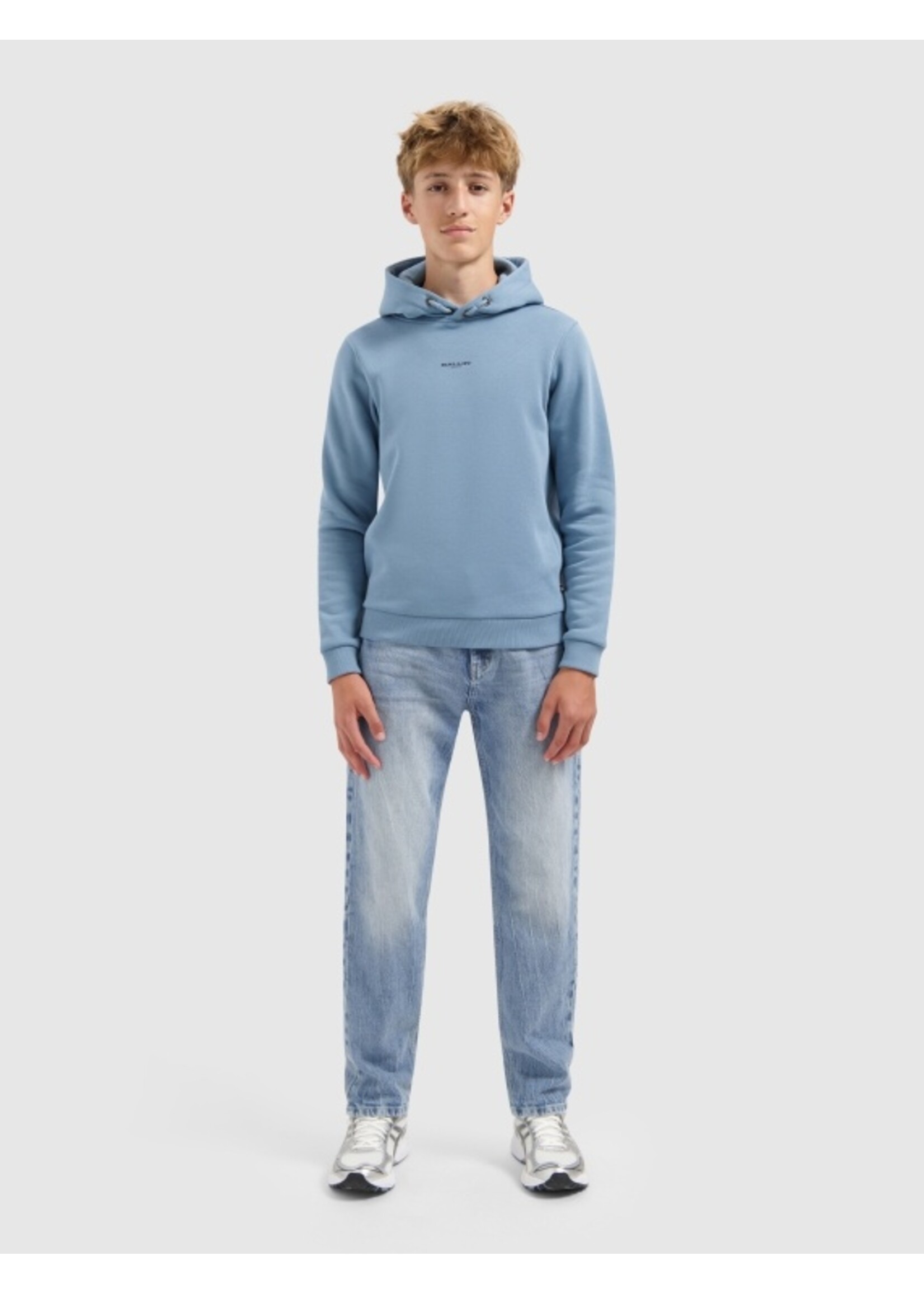 Ballin Ballin Logo Hoodie (25037332) - blauw/grijs