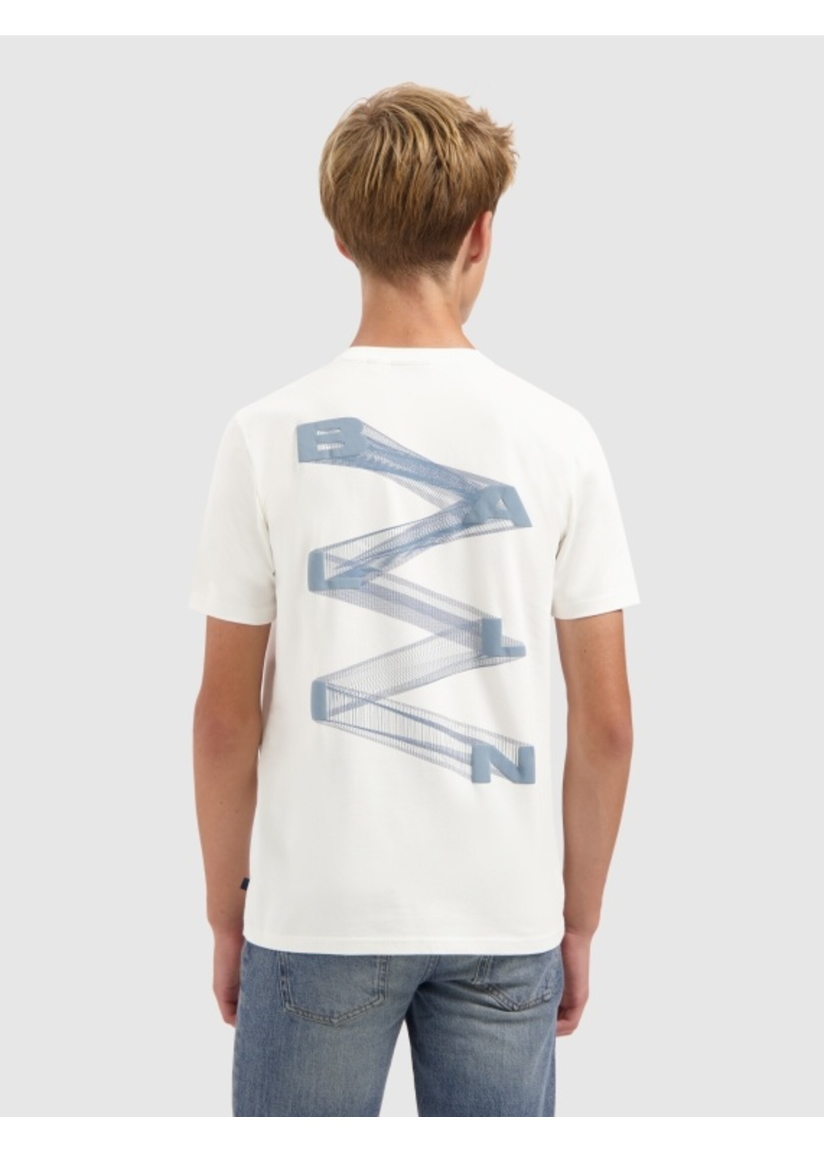 Ballin ZigZag Logo T-shirt (25037111) - offwhite
