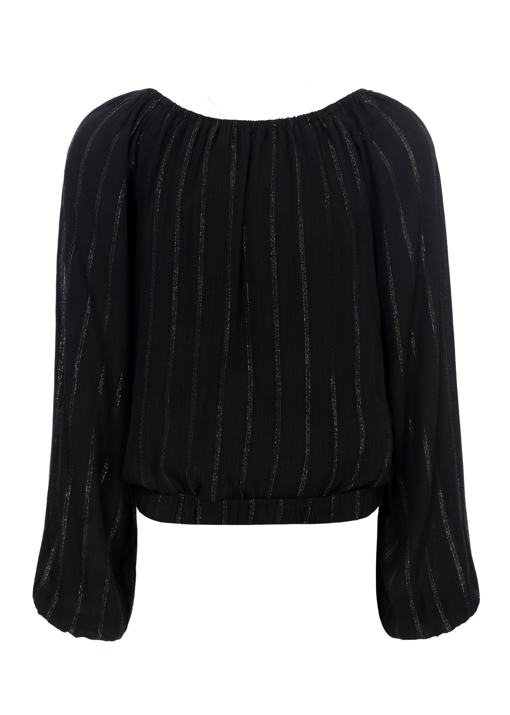 Looxs Blouse, Fancy top 2533-5190-099 - zwart