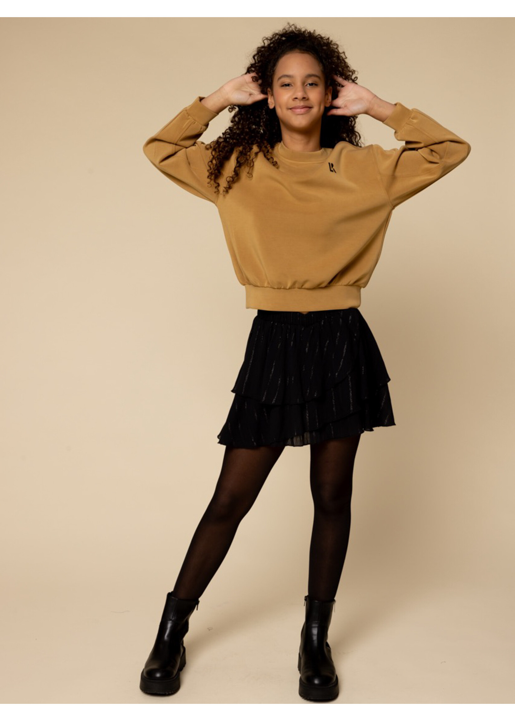 Looxs Skort 2533-5790-099  - zwart