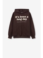 Tiffosi Hoodie  10062022 Raquete - donkerbuin