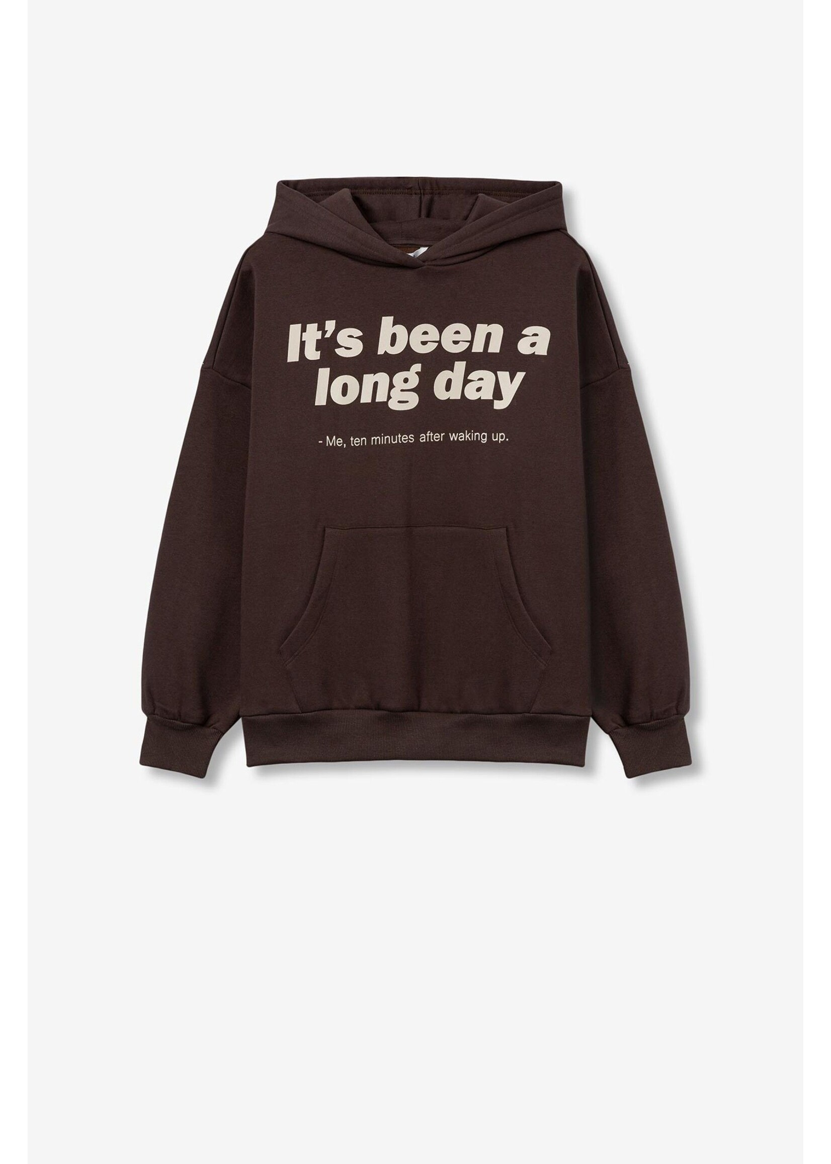 Tiffosi Hoodie  10062022 Raquete - donkerbuin