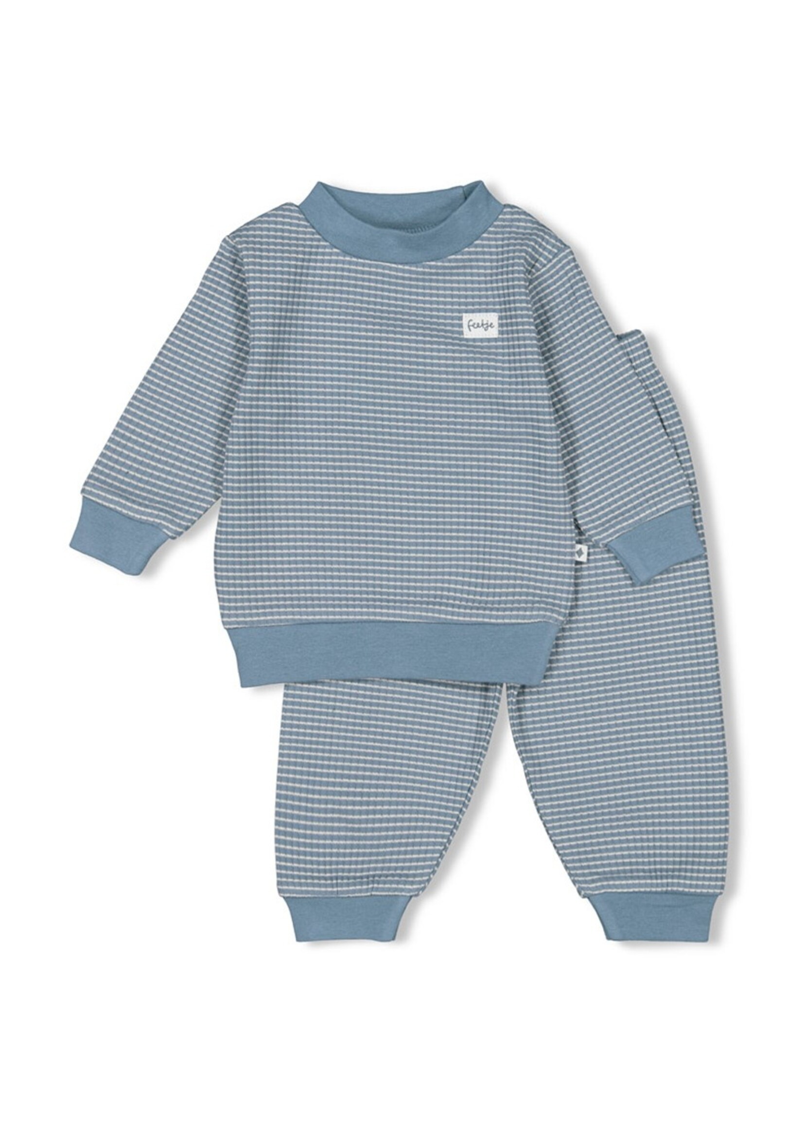 Feetje Pyjama Feetje pyjama 305616 - ijs blauw