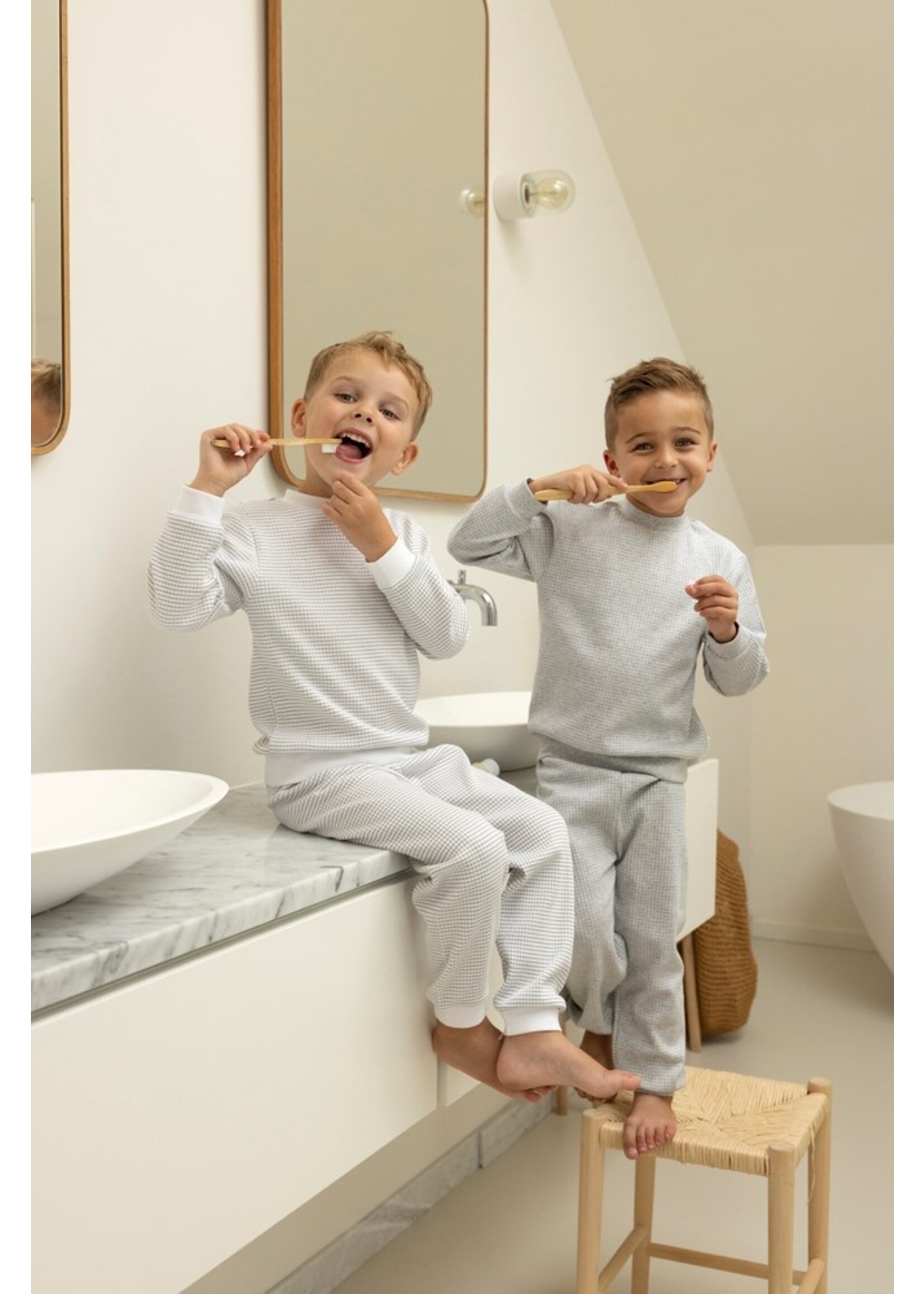 Feetje Feetje pyjama 3056121 - grijs melange