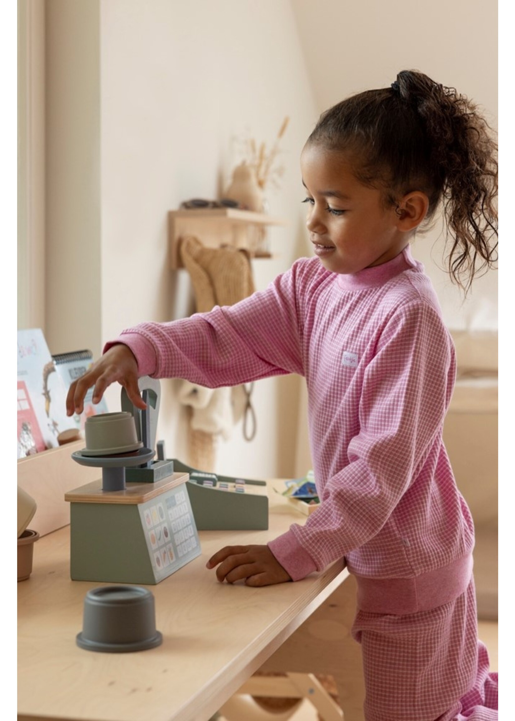 Feetje Pyjama Feetje pyjama 305611 - pink melange