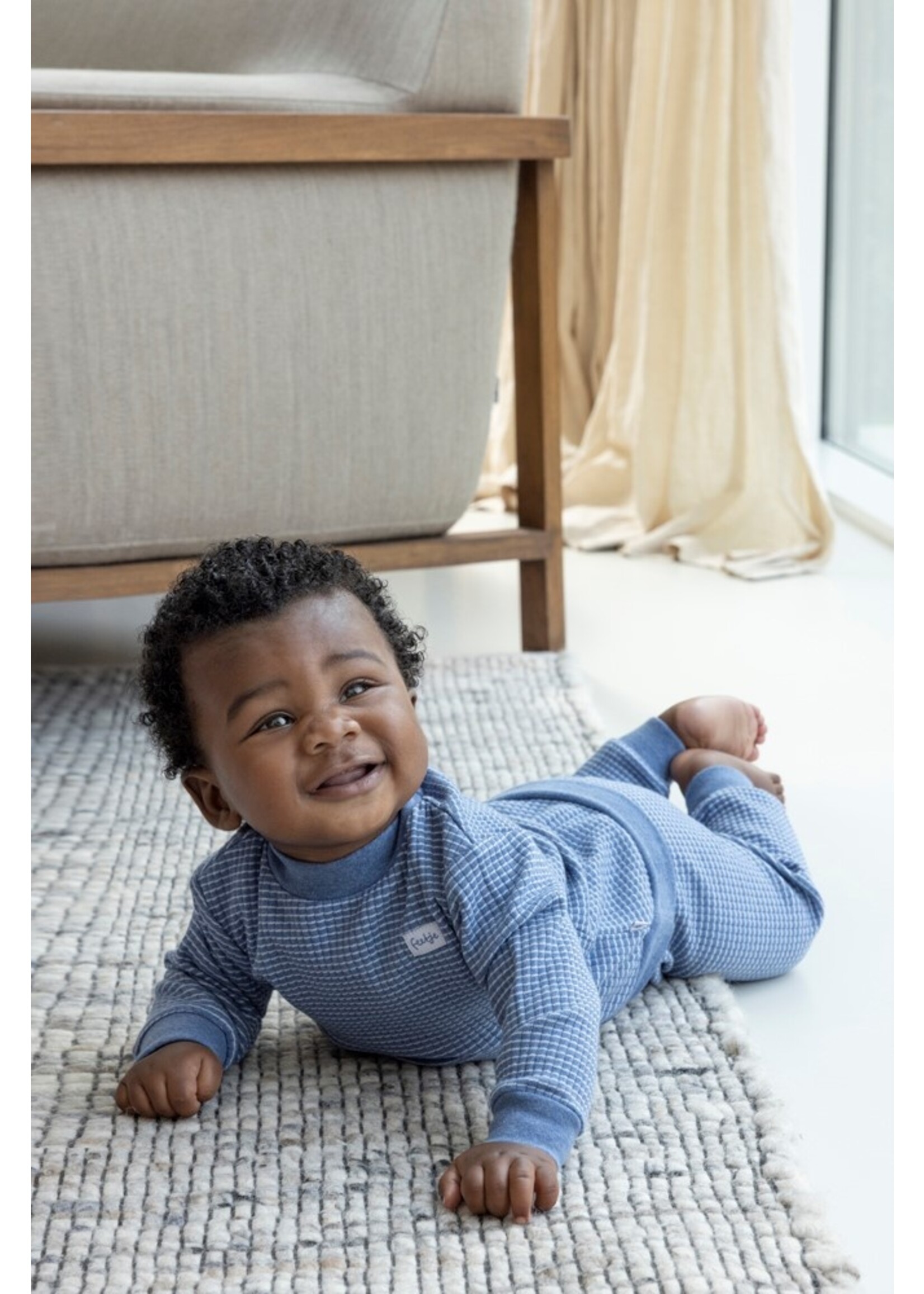 Feetje Feetje pyjama 305610 - blue melange