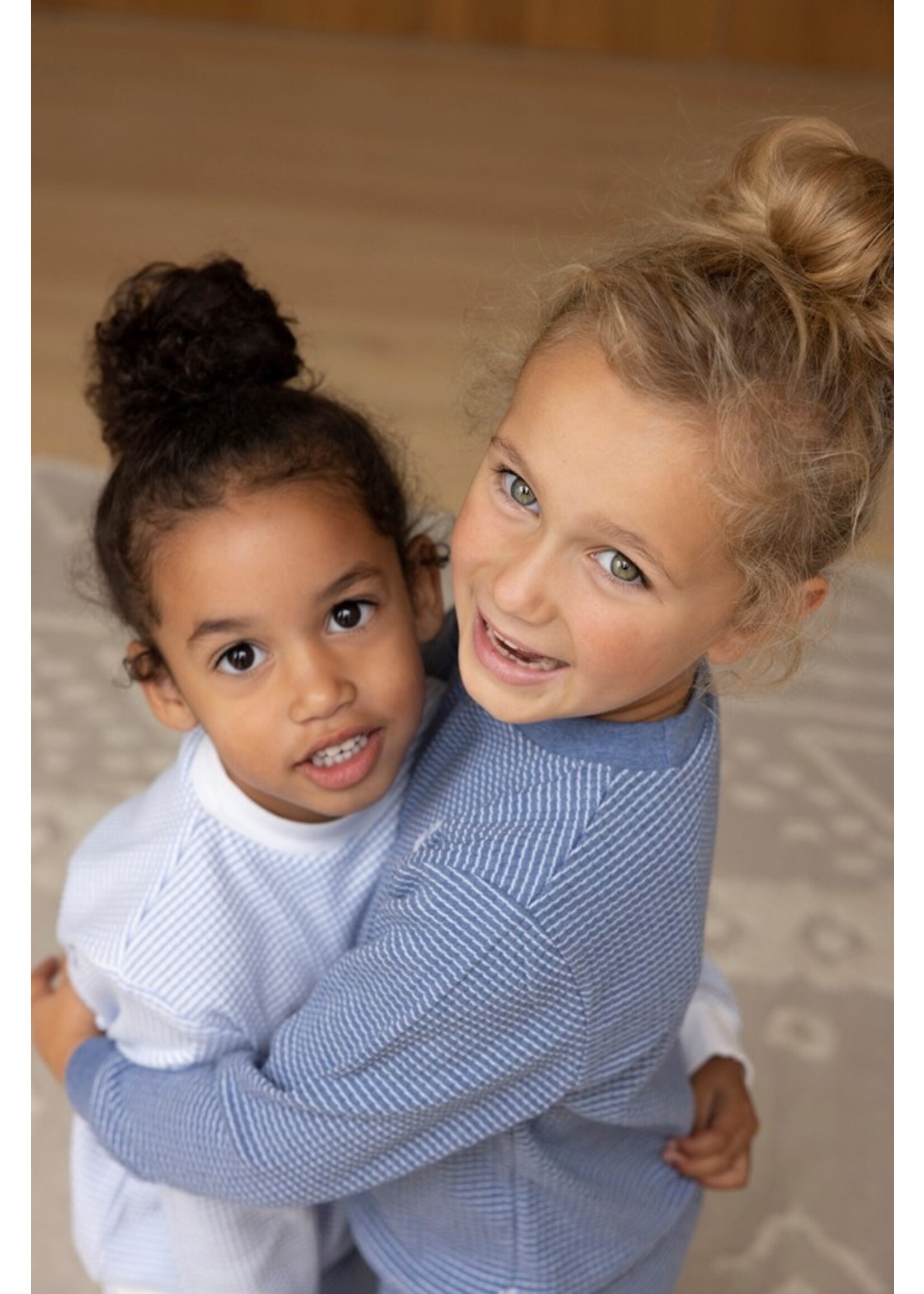 Feetje Pyjama Feetje pyjama 305610 - blue melange