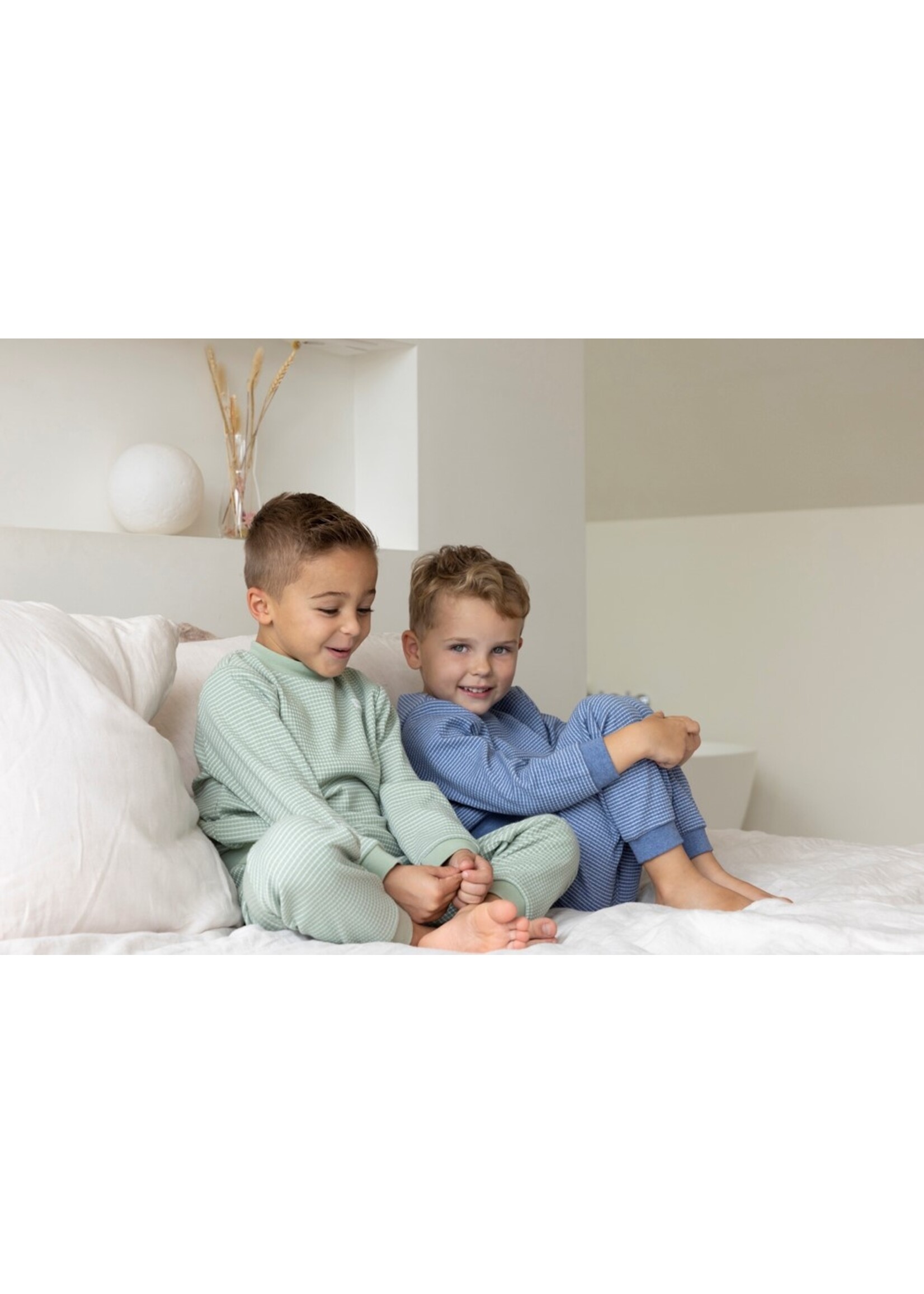 Feetje Pyjama Feetje pyjama 305610 - blue melange