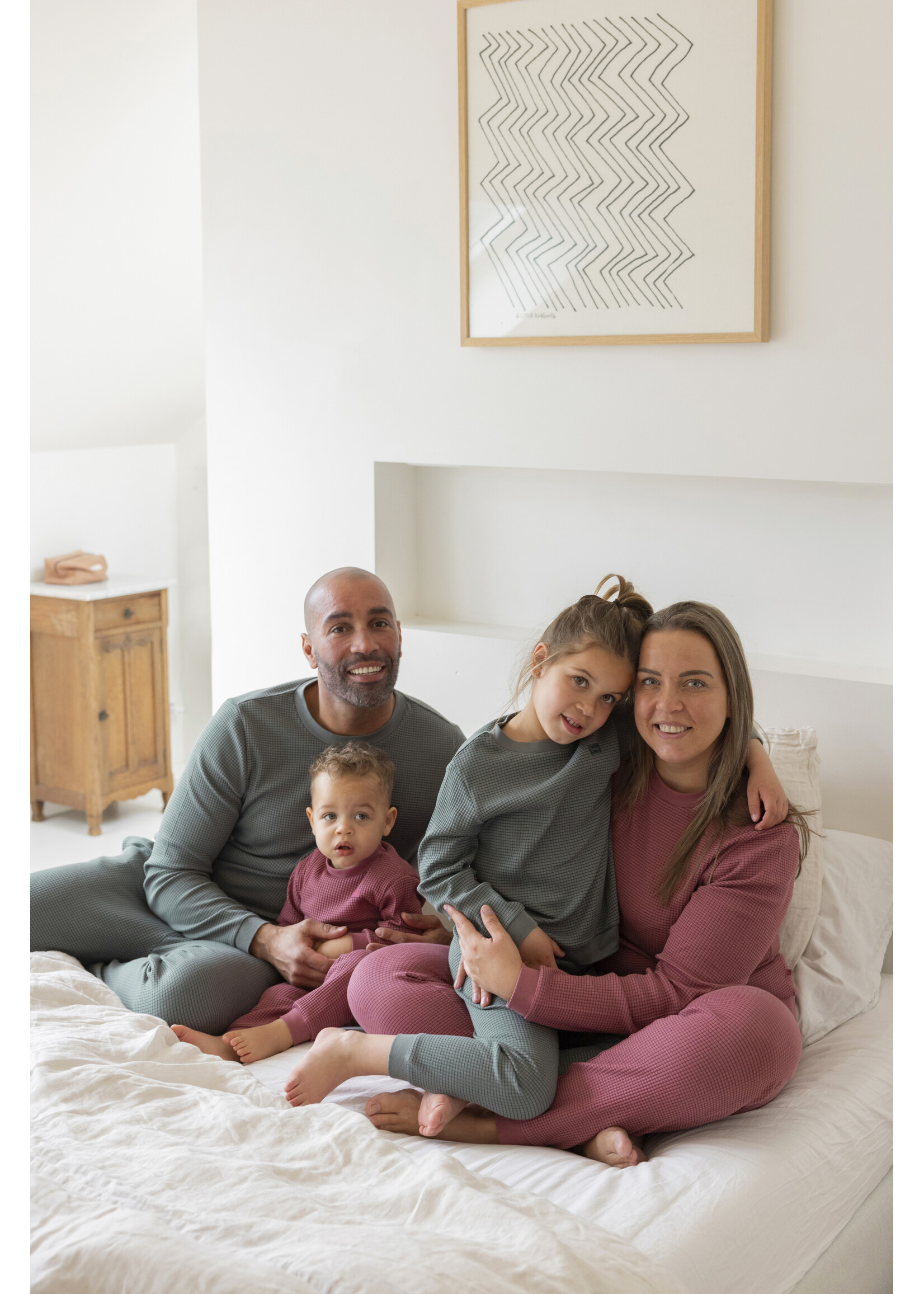 Feetje Pyjama Feetje pyjama  305578 Family Limited Edition - berry