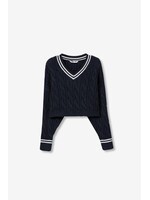 Tiffosi Trui 10061872 Lauren - blauw