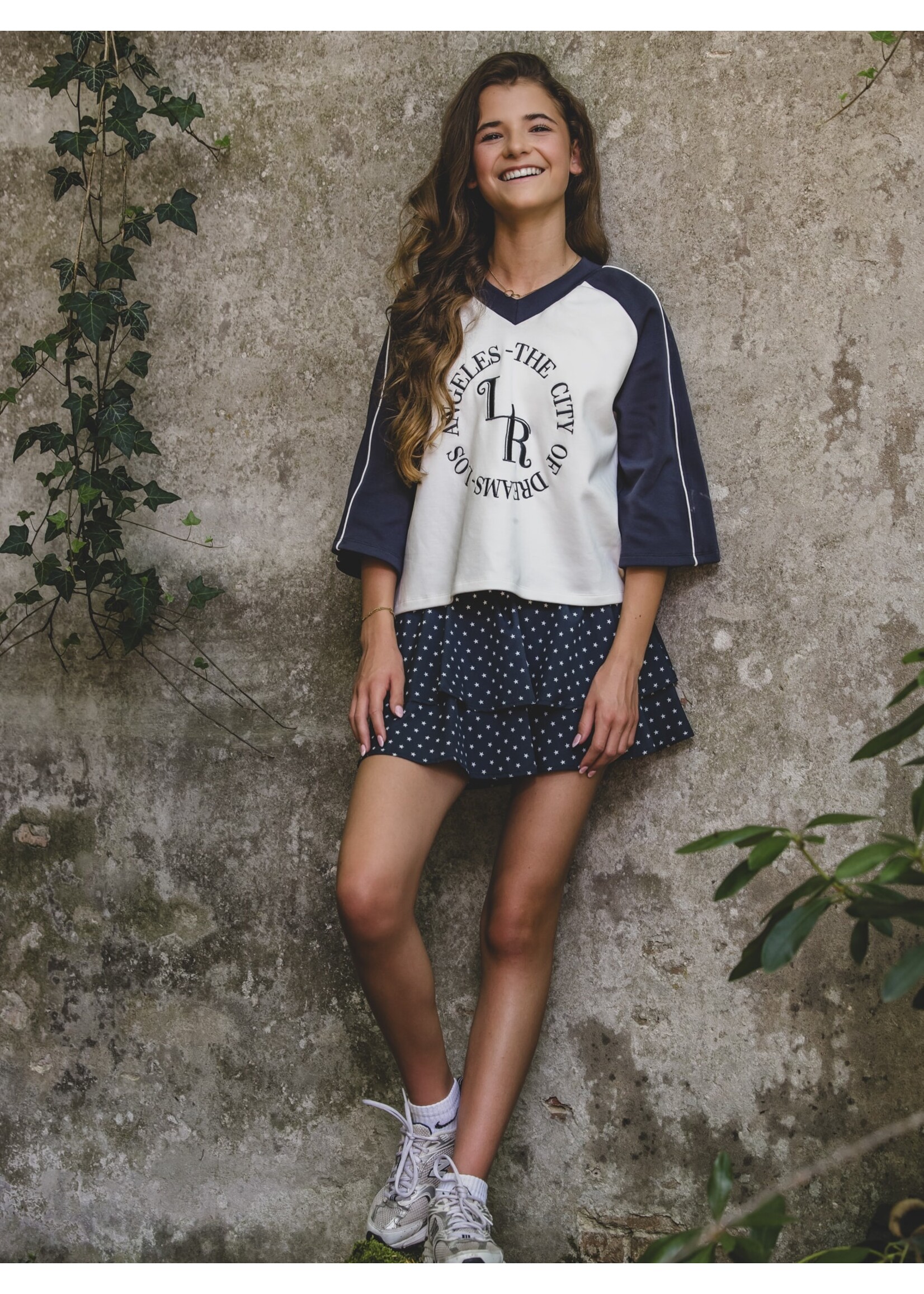 Looxs T-shirt 2601-5455-012  - wit